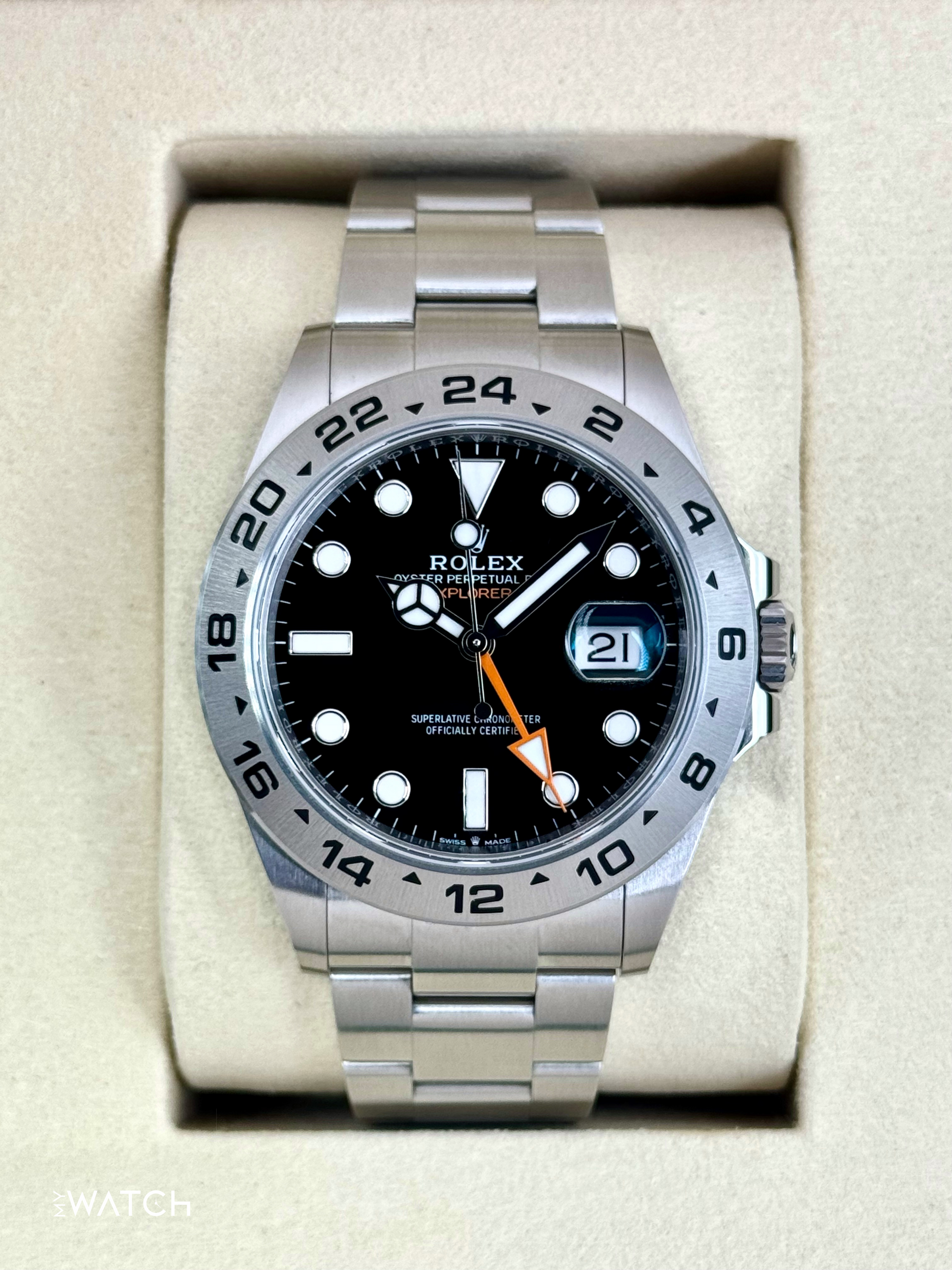 NEW 2025 Rolex Explorer II 42mm 226570 Black Dial - MyWatchLLC