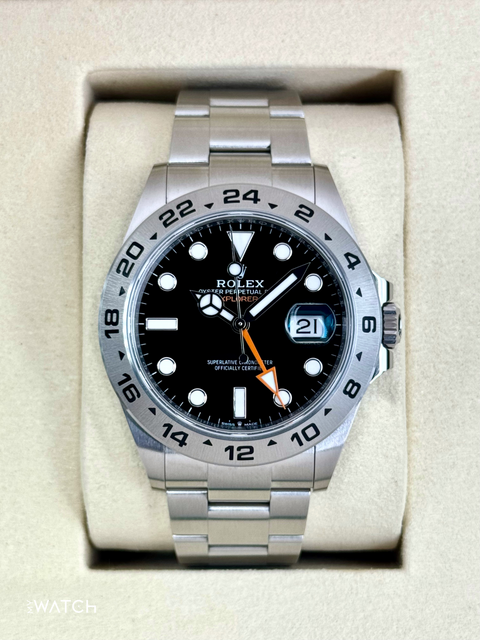 NEW 2026 Rolex Explorer II 42mm 226570 Stainless Steel Black Dial
