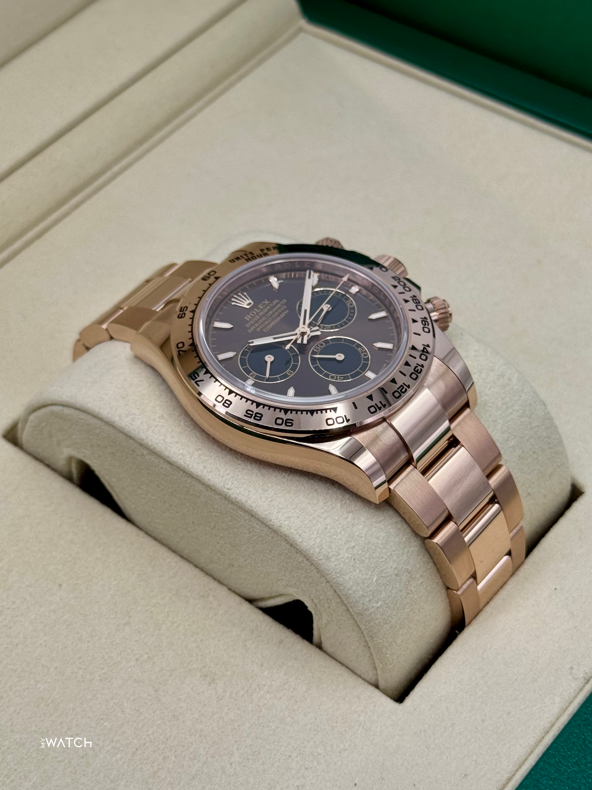 NEW 2025 Rolex Daytona 40mm 126505 Rose Gold Chocolate Dial - MyWatchLLC