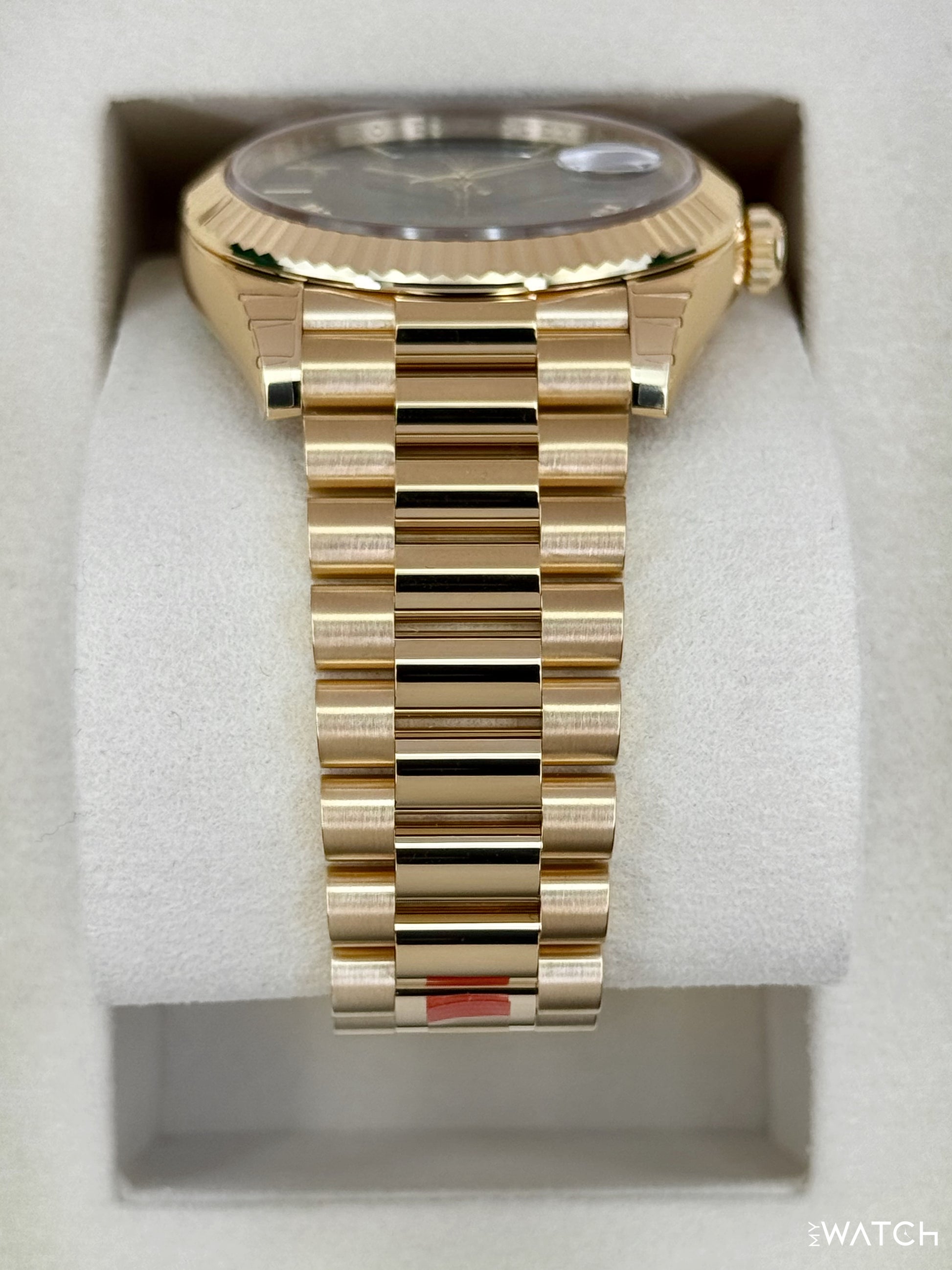 NEW 2026 Rolex Day-Date 40mm 228238 Presidential Green Ombre Dial (STICKERED) - MyWatchLLC