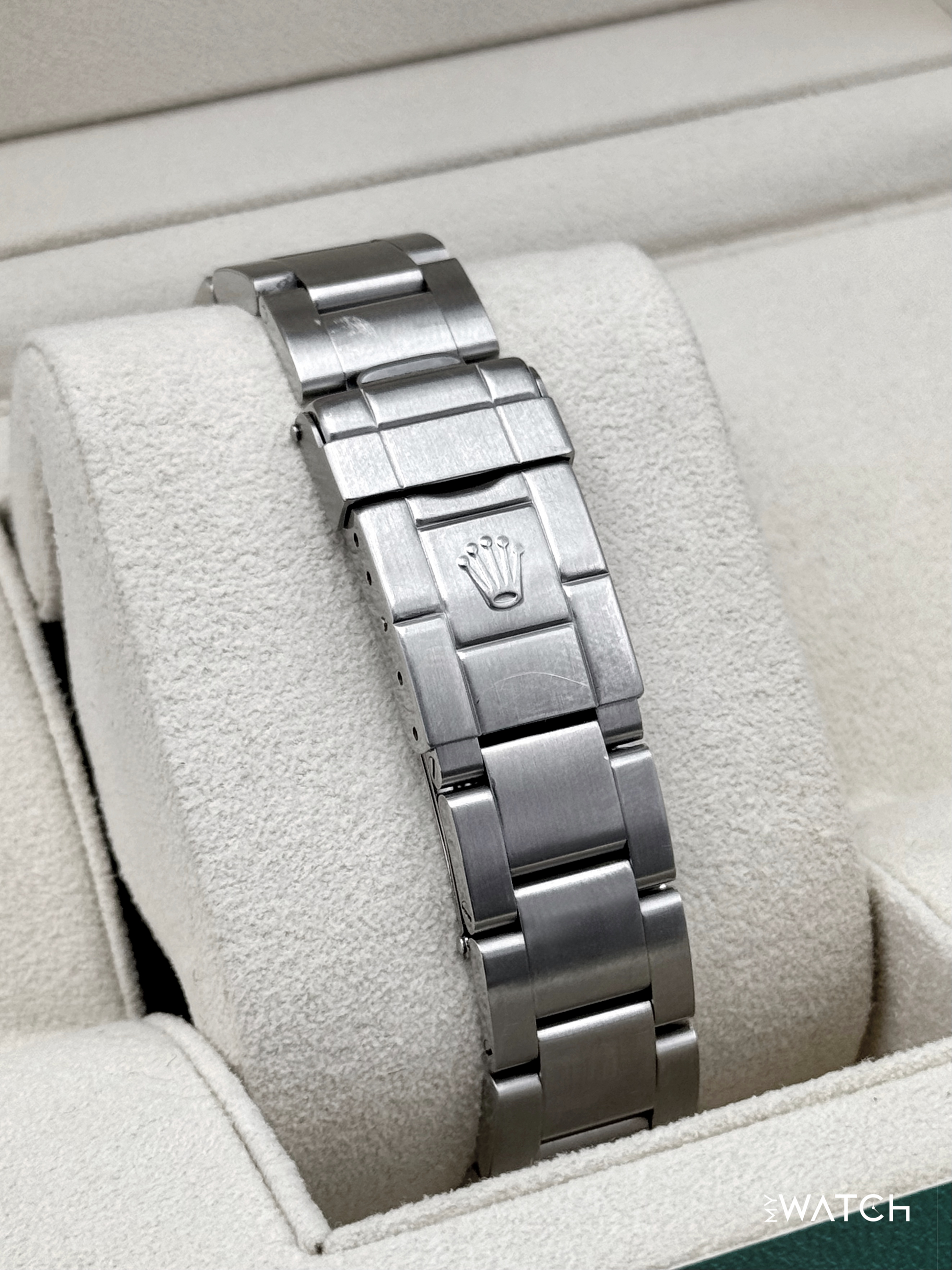 2002 Rolex Explorer II 40mm 16570 Stainless Steel Black Dial - MyWatchLLC