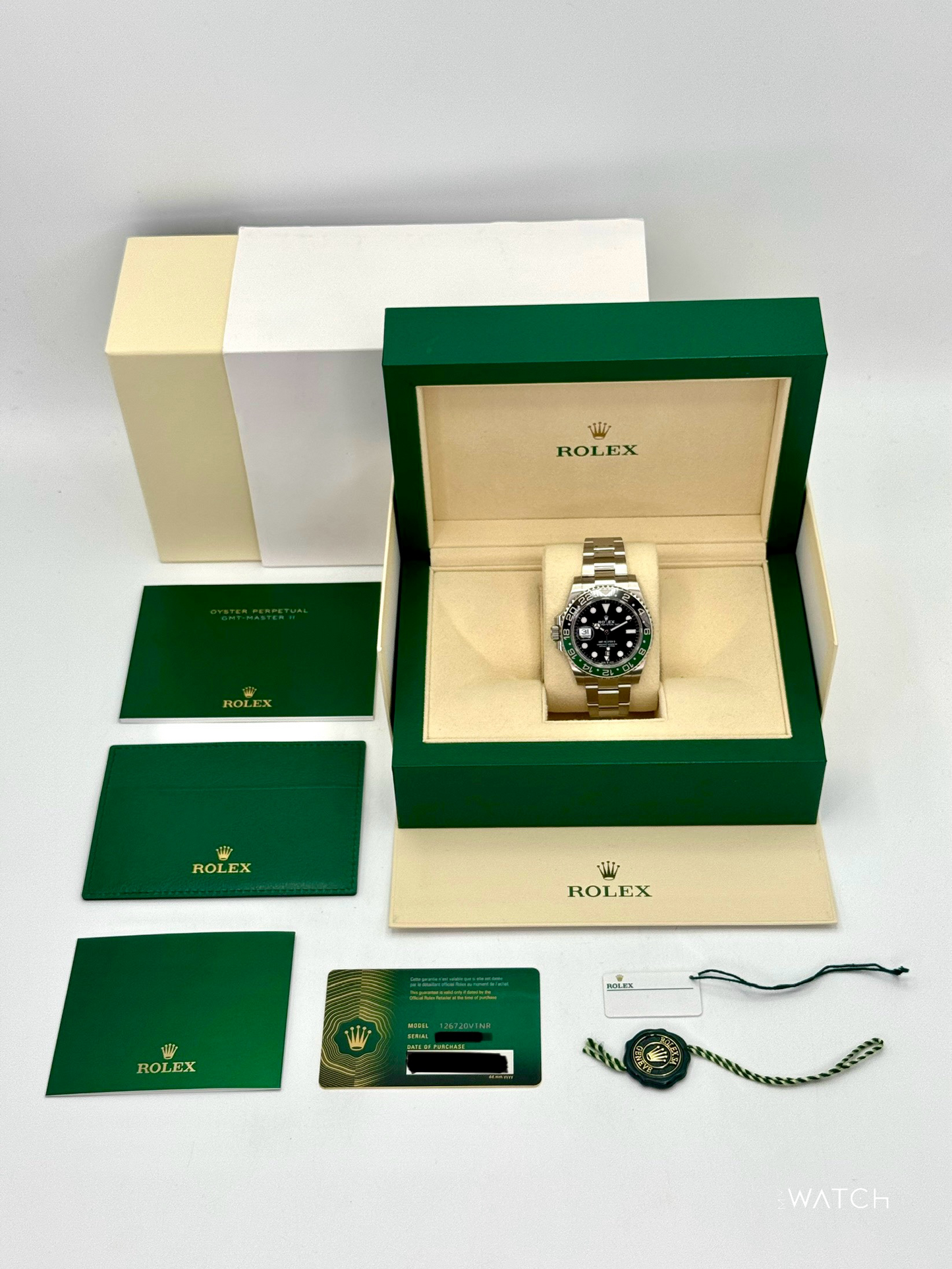 2025 Rolex GMT-Master II “Sprite” 40mm 126720VTNR Oyster