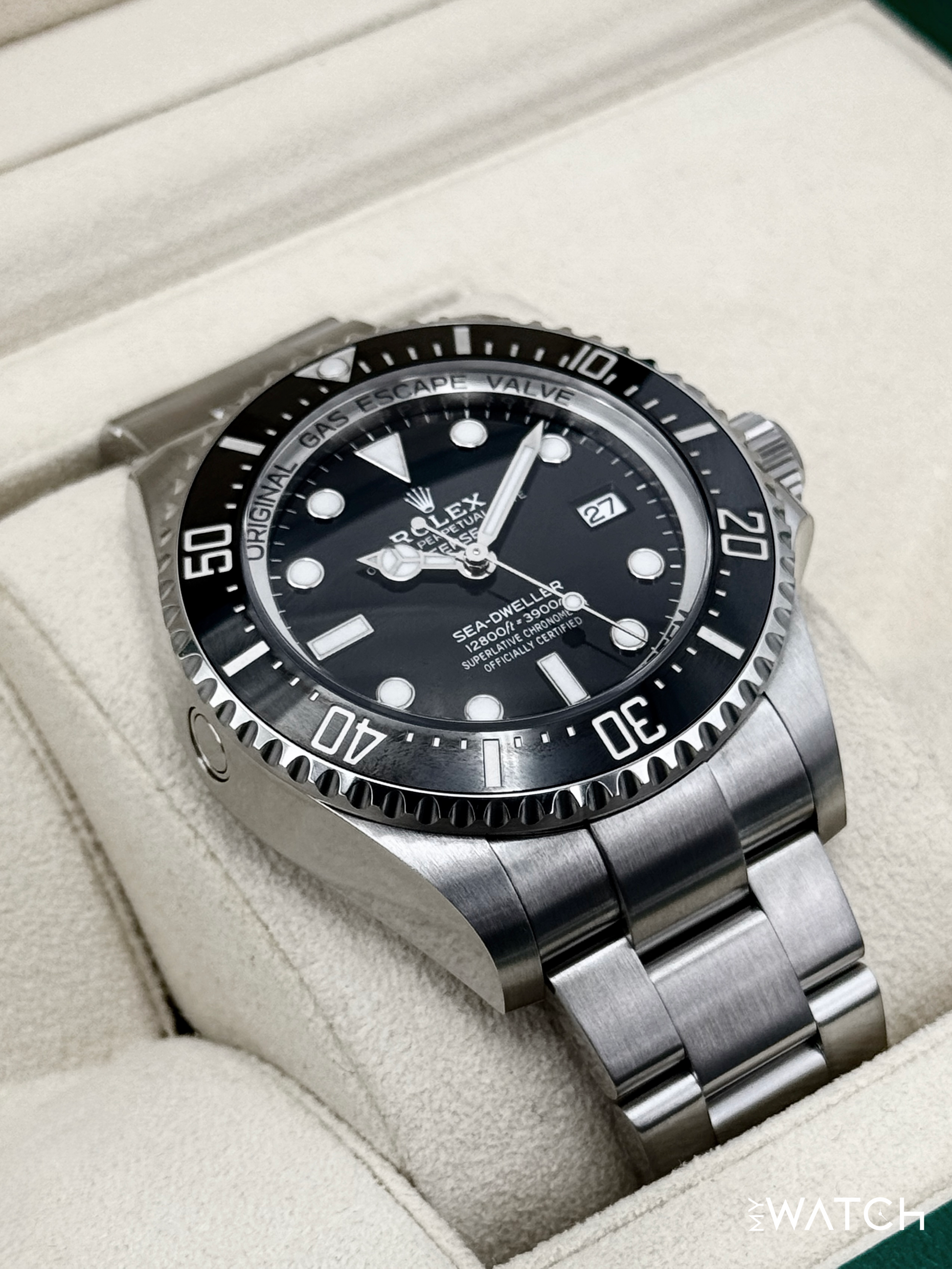 2023 Rolex Deepsea 44mm 136660 Stainless Steel Black Dial - MyWatchLLC