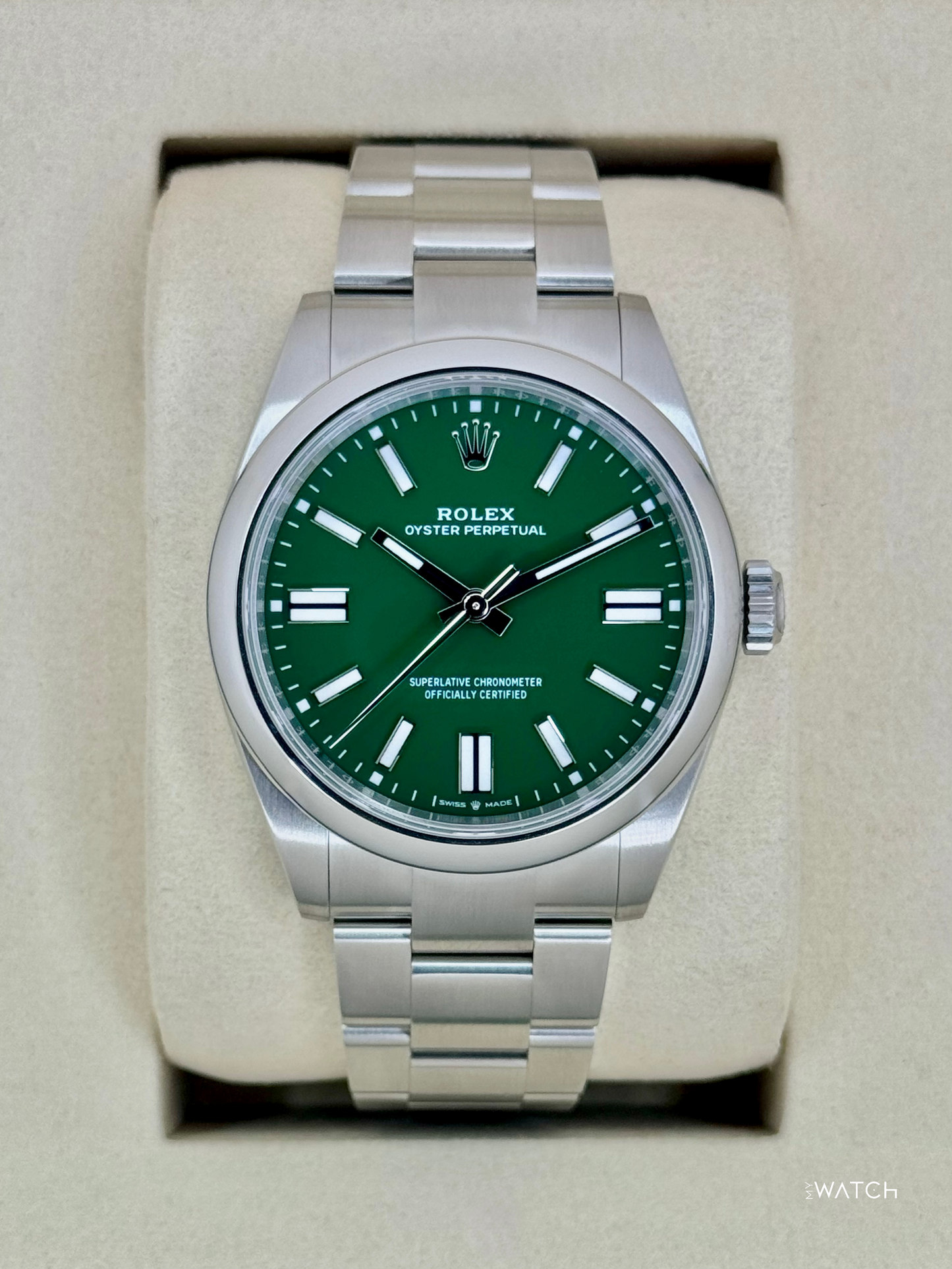 NEW 2025 Rolex Oyster Perpetual 41mm 134300 Green Dial