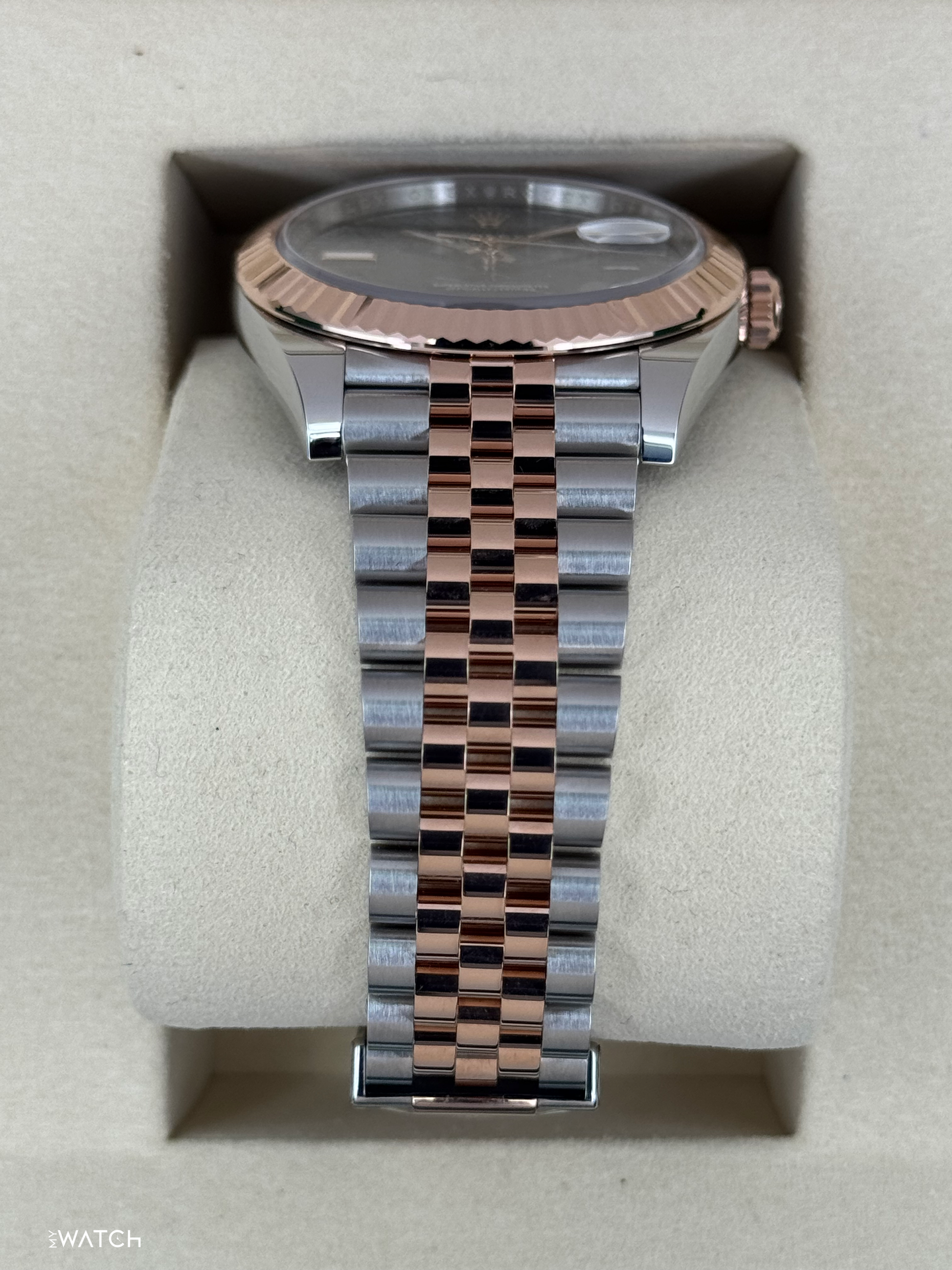 NEW 2025 Rolex Datejust 41mm 126331 Two-Tone Jubilee Wimbledon Dial (STICKERED) - MyWatchLLC