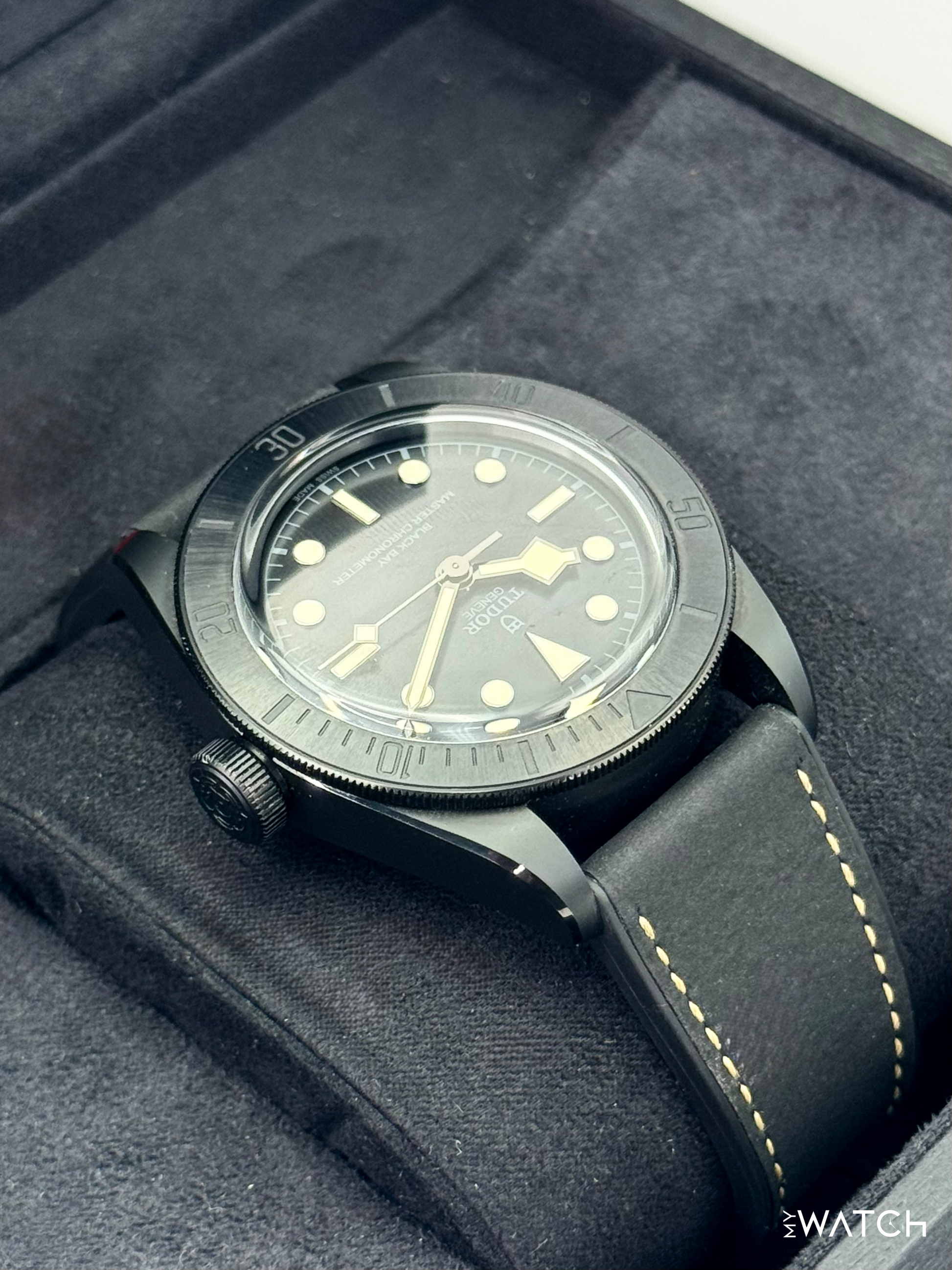 2021 Tudor Black Bay 41mm 79210CNU Ceramic Black Domed Dial - MyWatchLLC