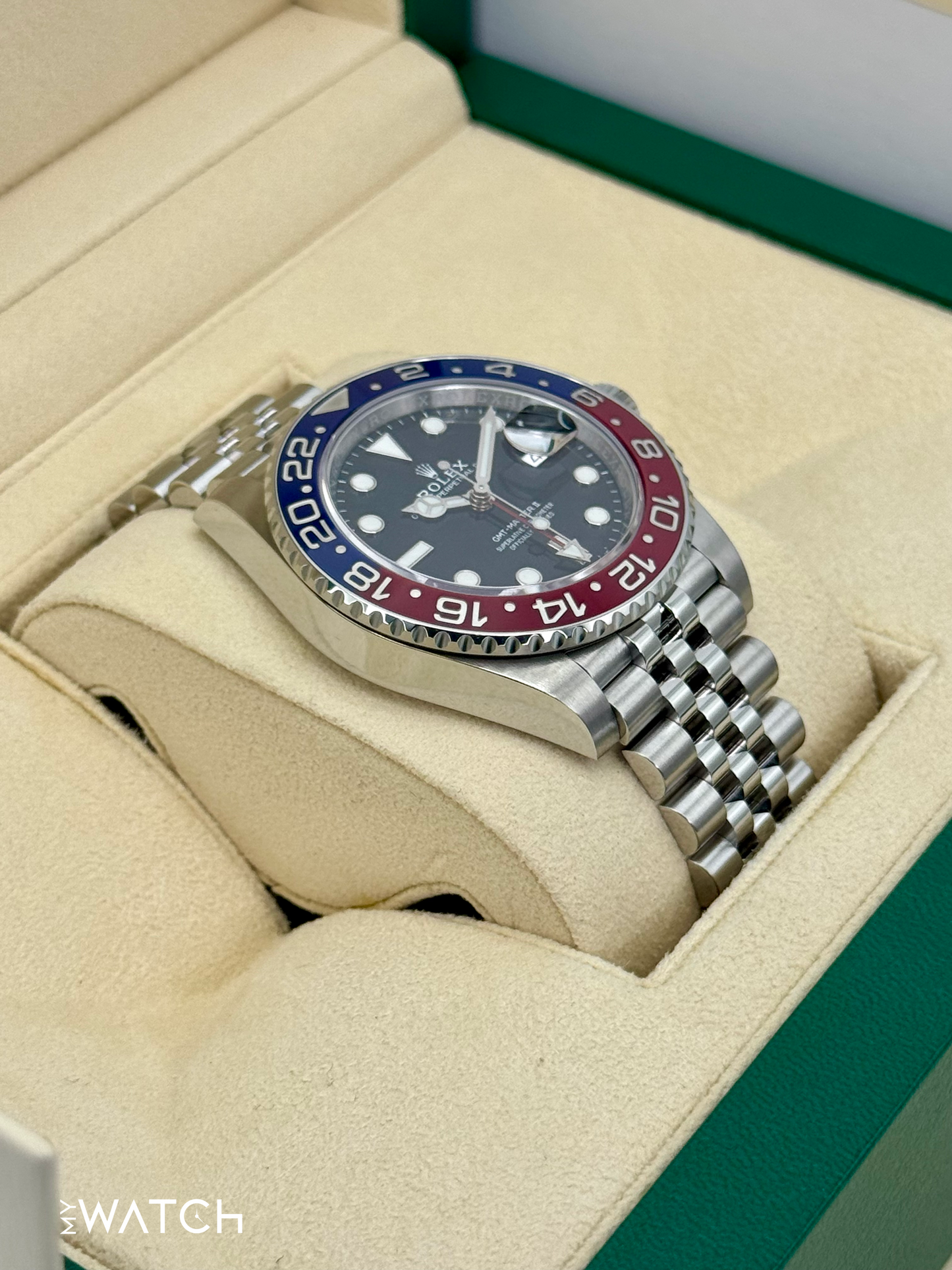 2021 Rolex GMT-Master II "Pepsi" 40mm 126710BLRO Jubilee