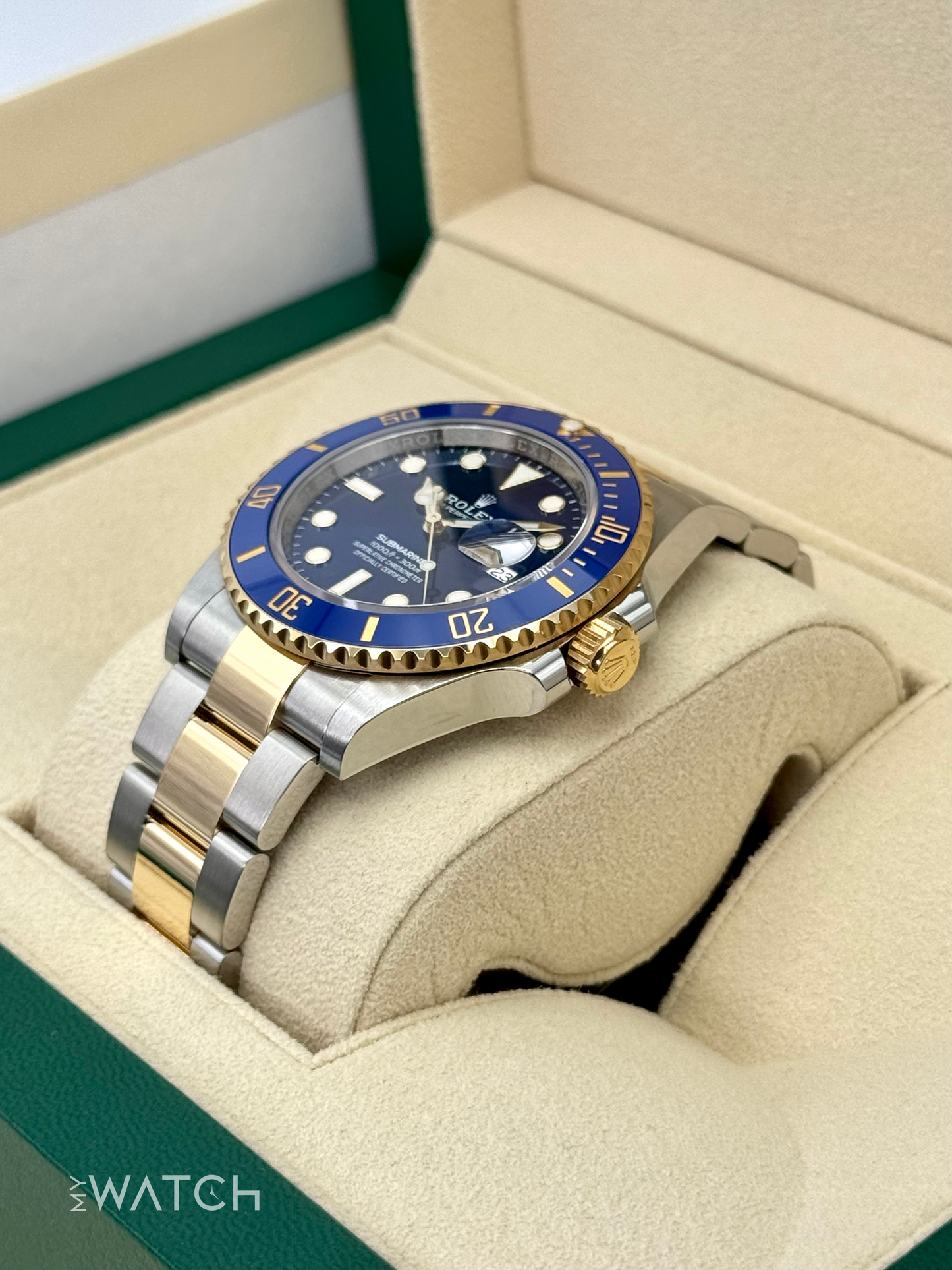 2021 Rolex Submariner "Bluesy" 41mm 126613LB Two-Tone Blue Dial - MyWatchLLC