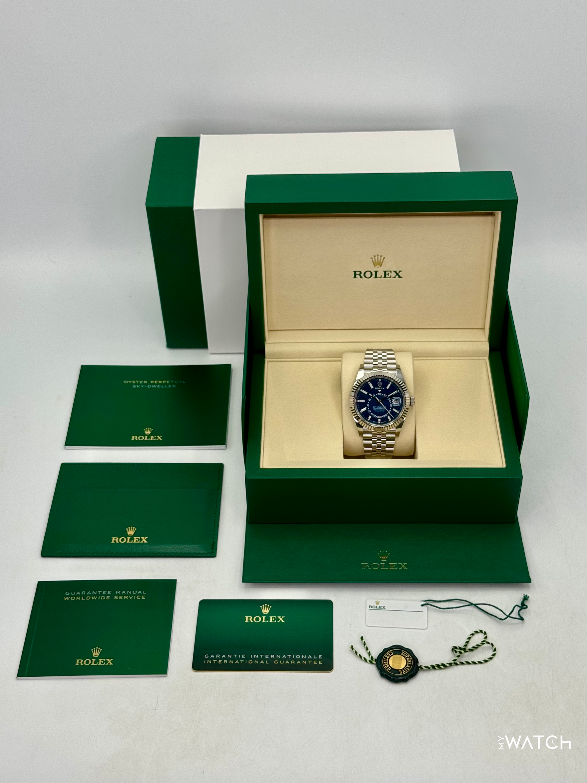 NEW 2026 Rolex Sky-Dweller 42mm 336934 Jubilee Blue Dial - MyWatchLLC