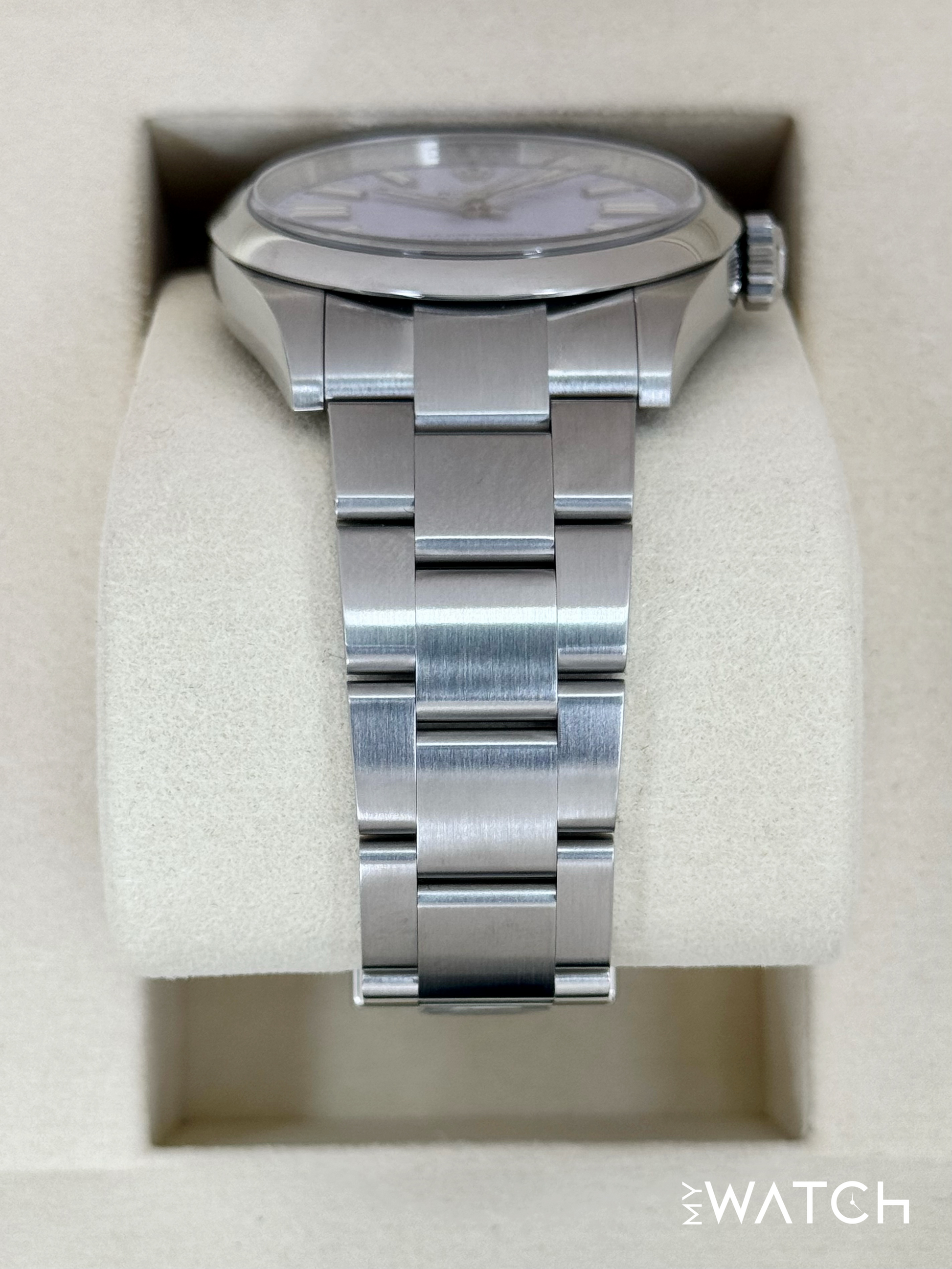 NEW 2025 Rolex Oyster Perpetual 41mm 134300 Lavender Dial (STICKERED) - MyWatchLLC