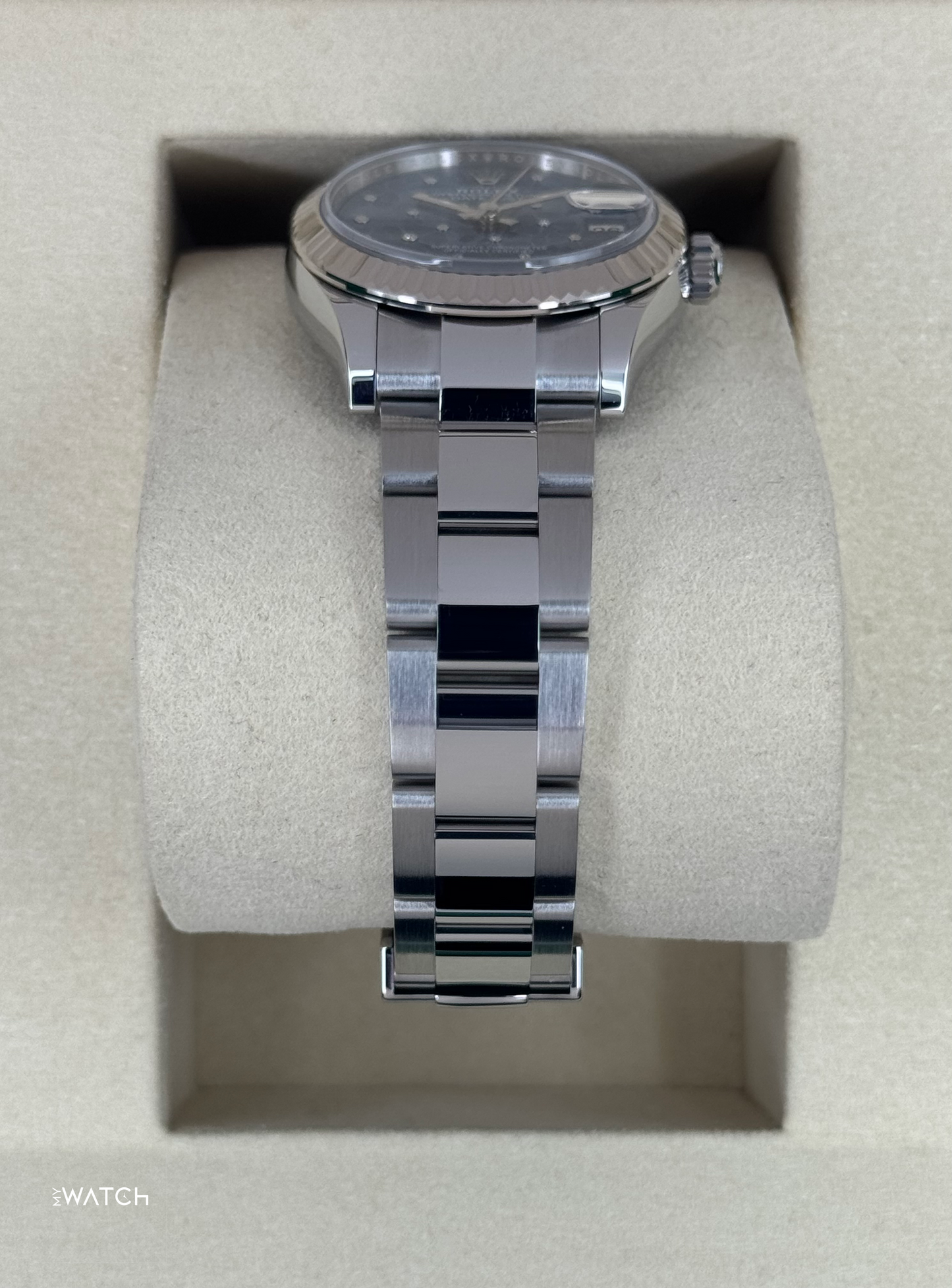 2025 Rolex Lady Datejust 31mm 278274 Stainless Steel Oyster Floral Dial