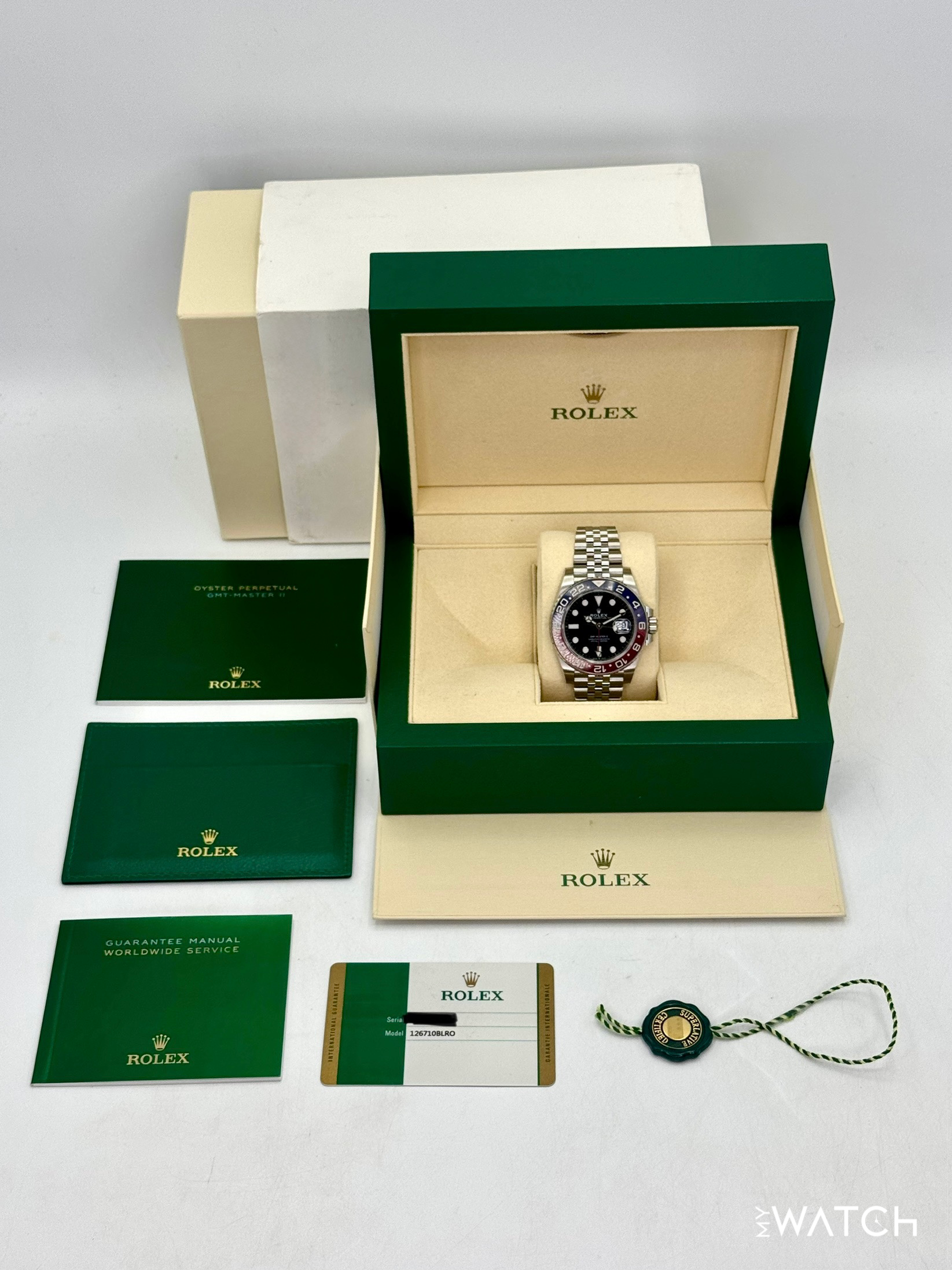 2018 Rolex GMT-Master II "Pepsi" 40mm 126710BLRO Jubilee - MyWatchLLC