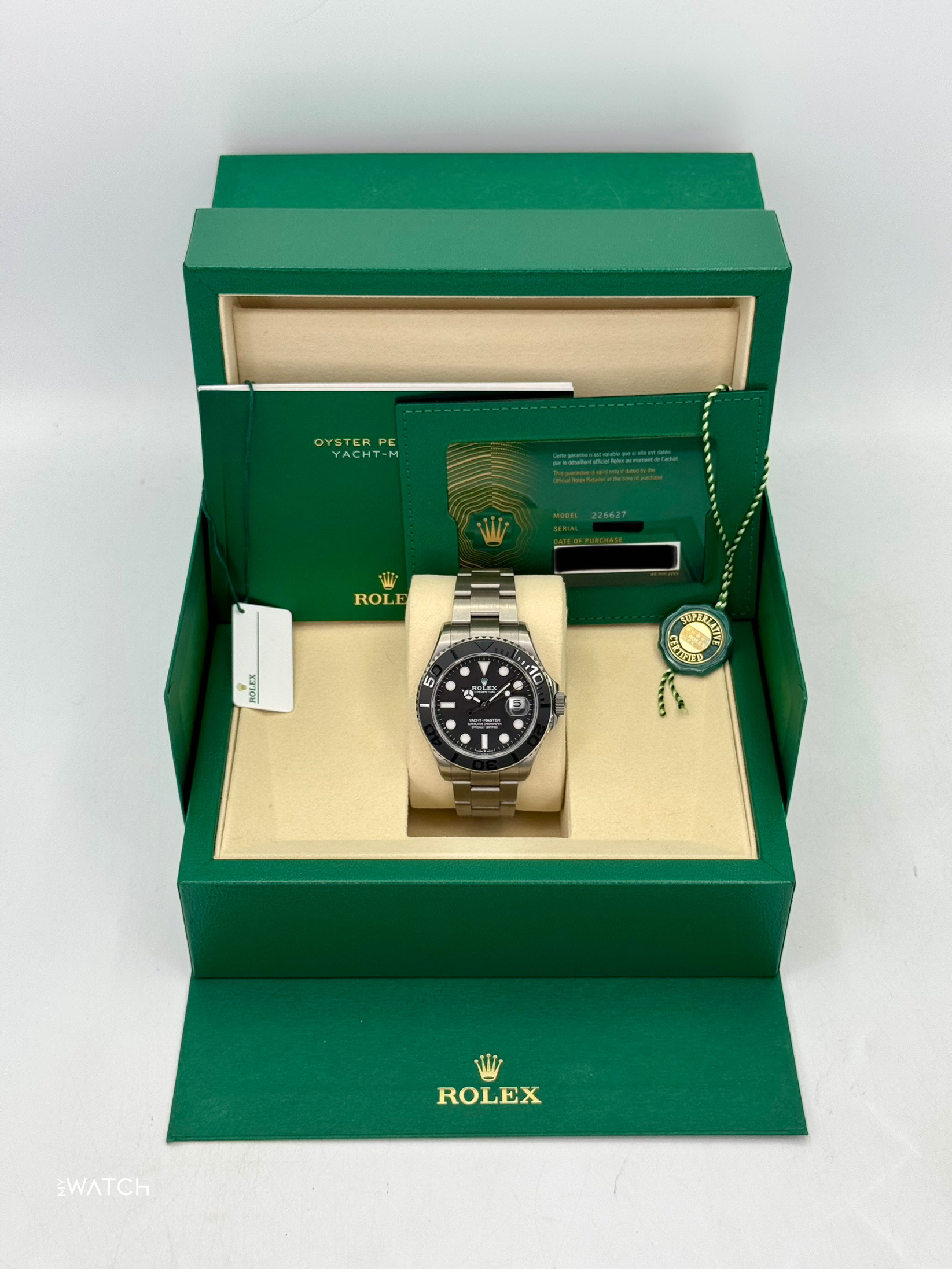 2025 Rolex Yacht-Master 42mm 226627 Titanium - MyWatchLLC