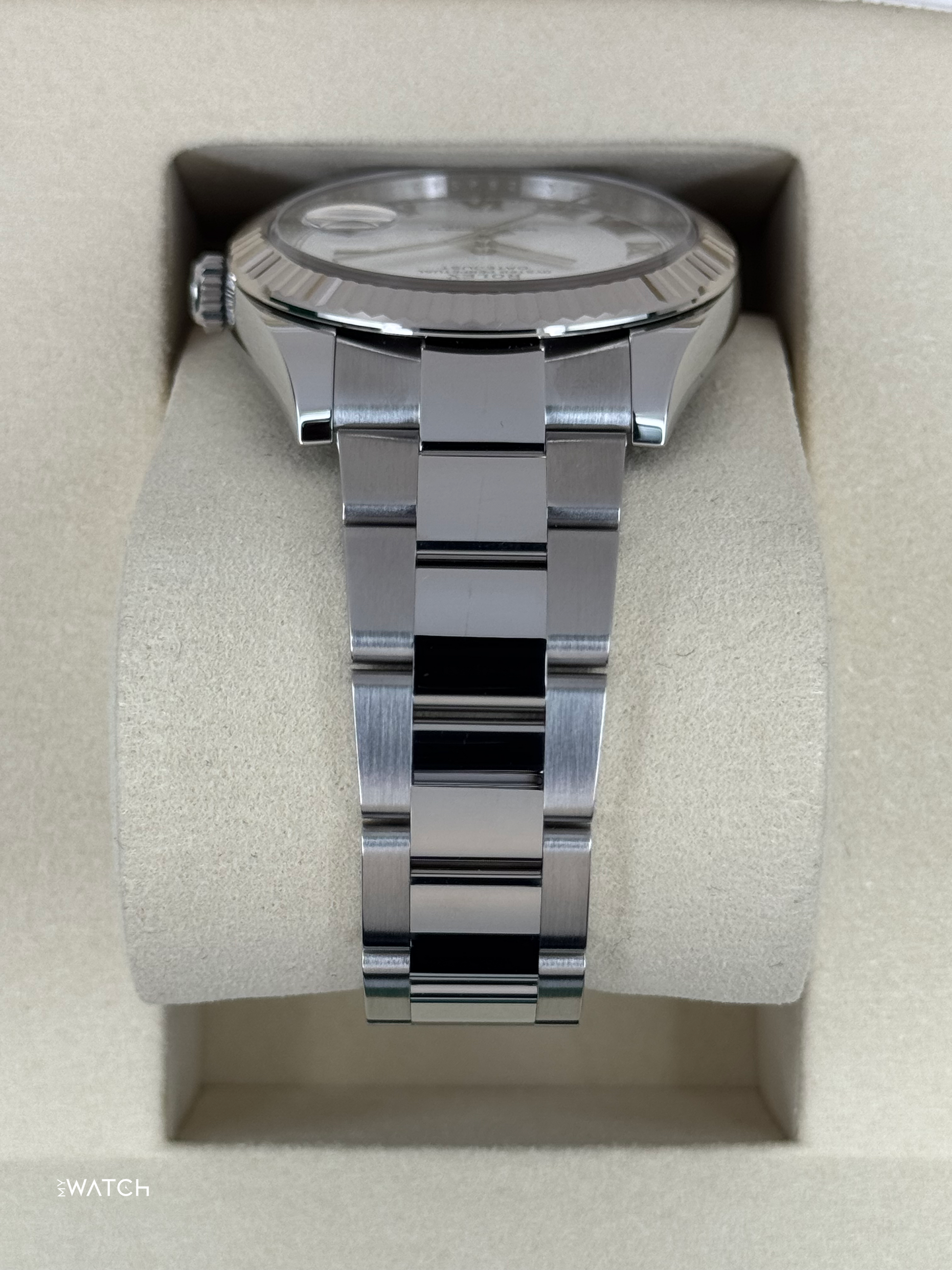 NEW 2025 Rolex Datejust 41mm 126334 Stainless Steel Oyster White Dial - MyWatchLLC