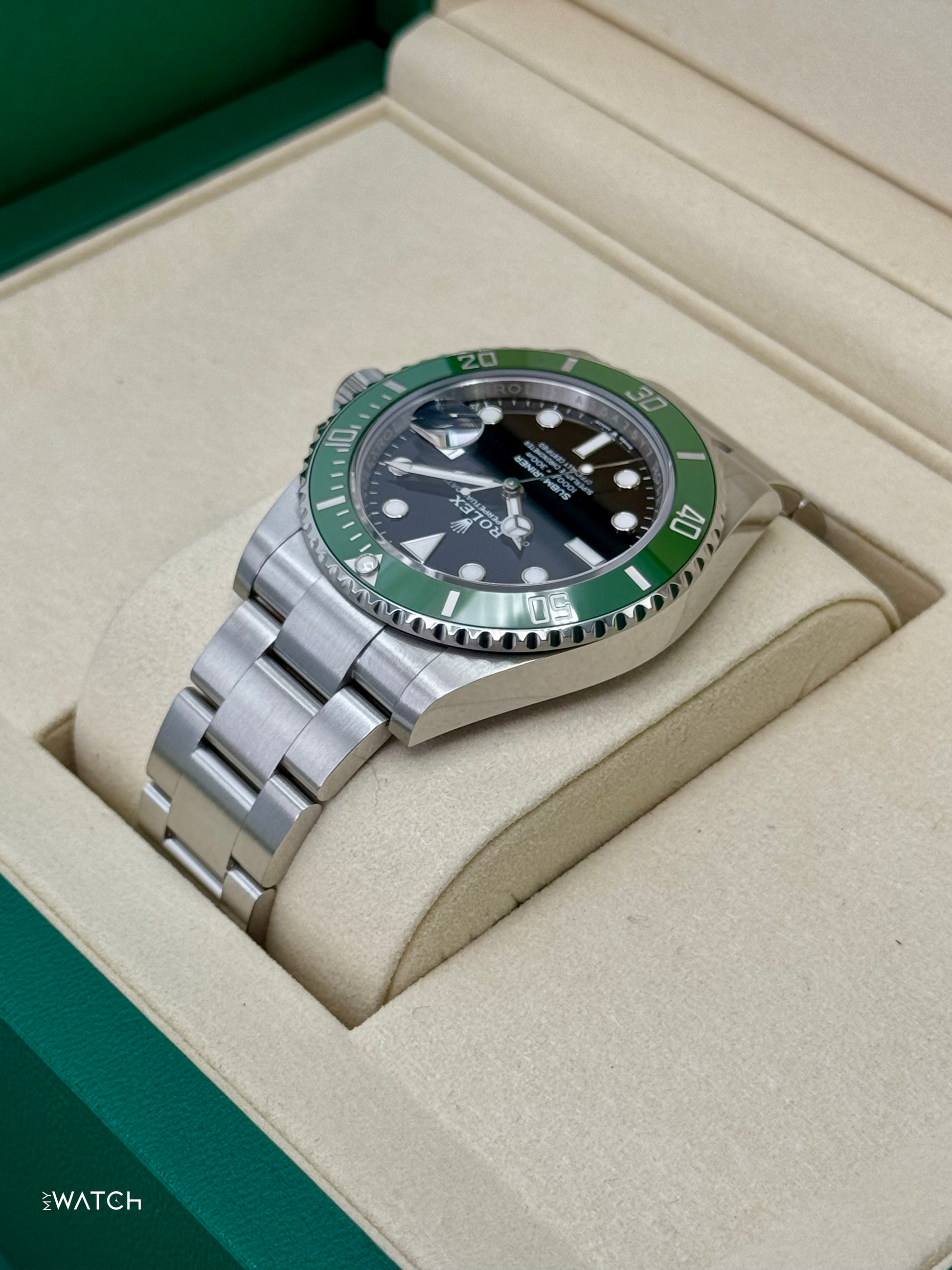 NEW 2025 Rolex Submariner "Starbucks" 41mm 126610LV Black Dial - MyWatchLLC