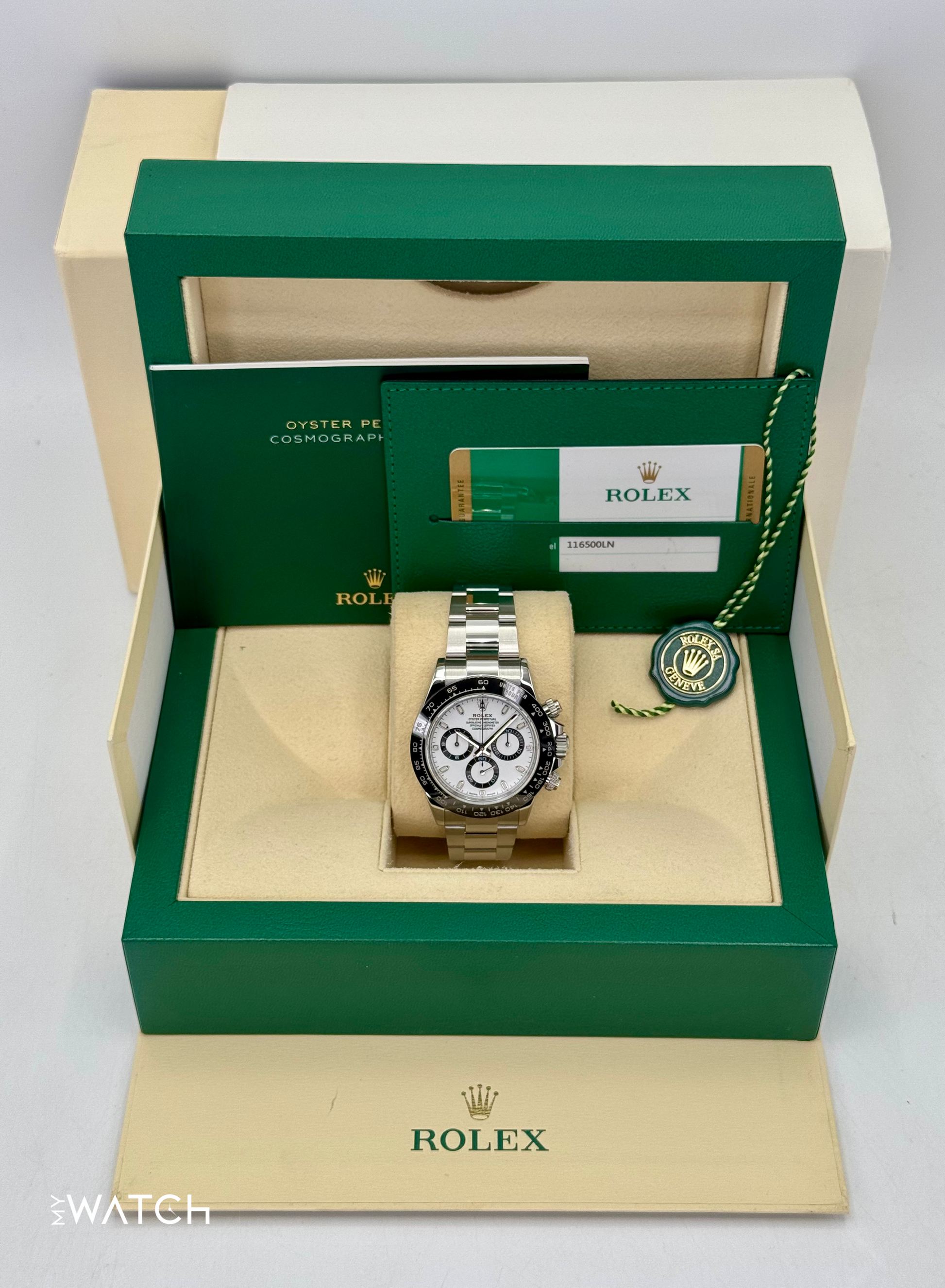 2019 Rolex Daytona 40mm 116500LN Stainless Steel Panda Dial - MyWatchLLC