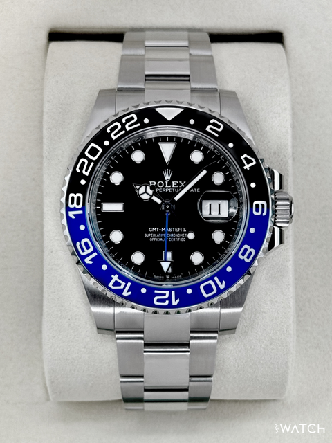 NEW 2026 Rolex GMT-Master II Batman 40mm 126710BLNR Oyster