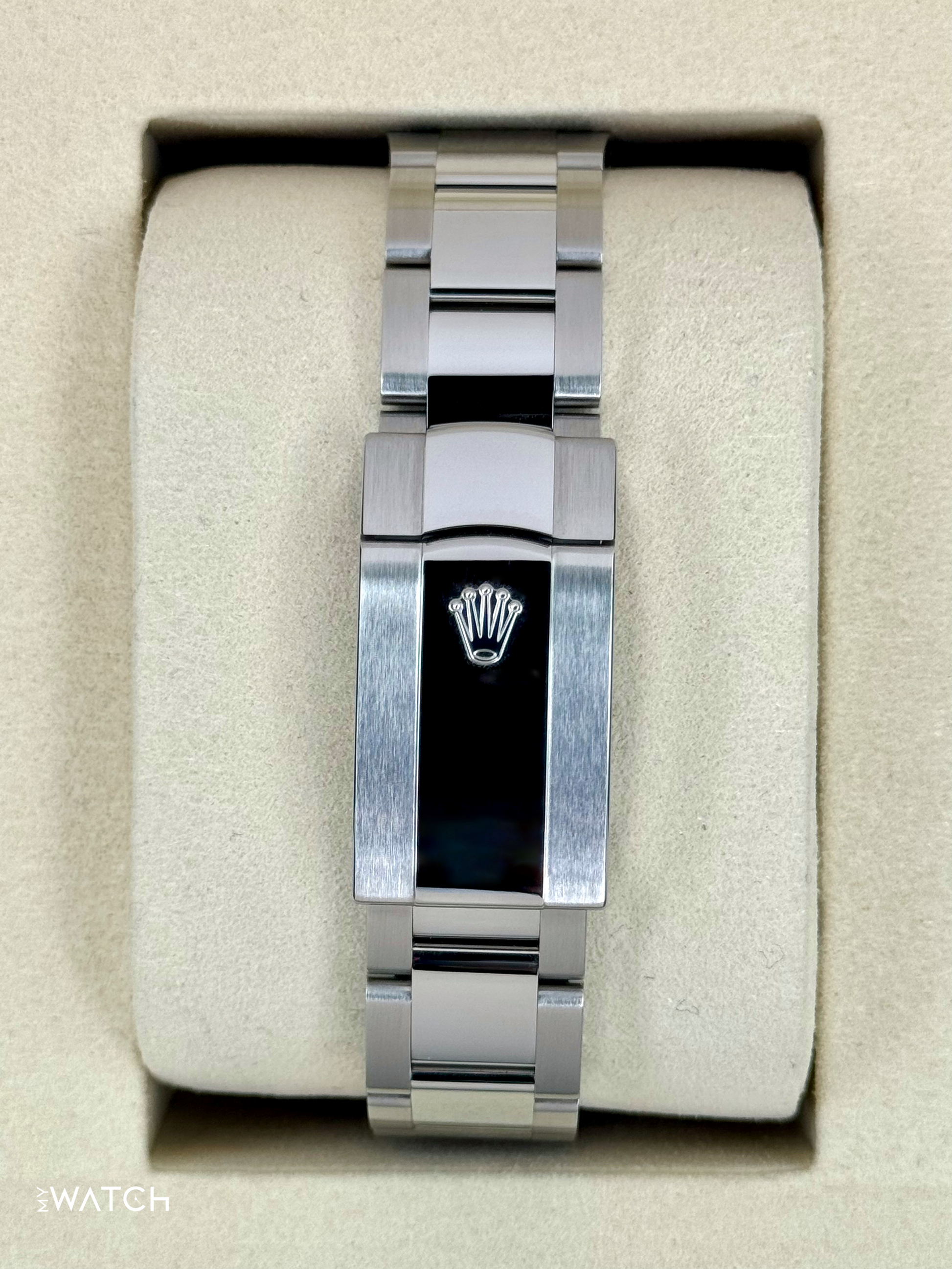 NEW 2025 Rolex Datejust 41mm 126300 Oyster Blue Roman Numeral Dial - MyWatchLLC