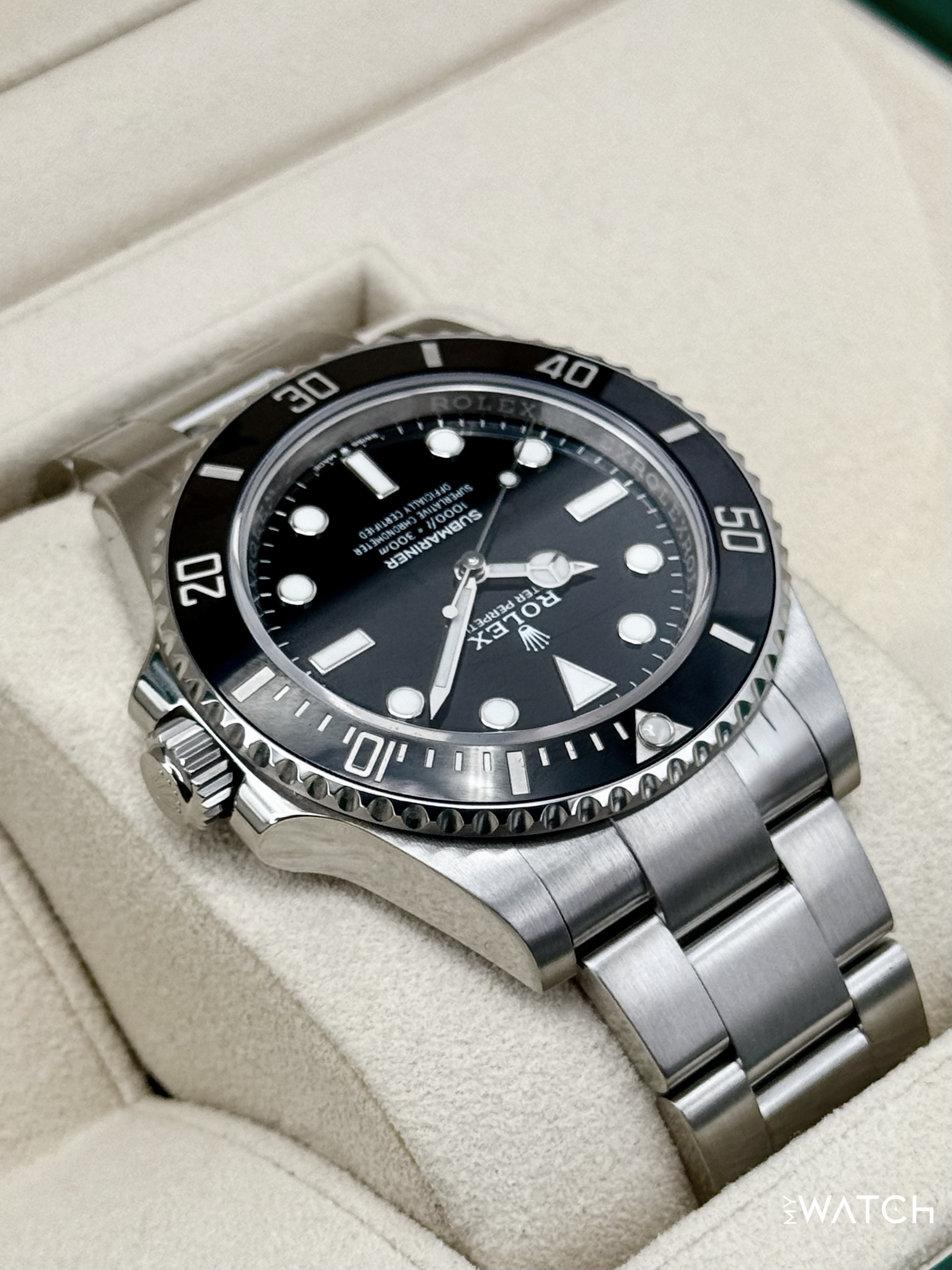 2021 Rolex Submariner 41mm 124060 Stainless Steel Black Dial - MyWatchLLC