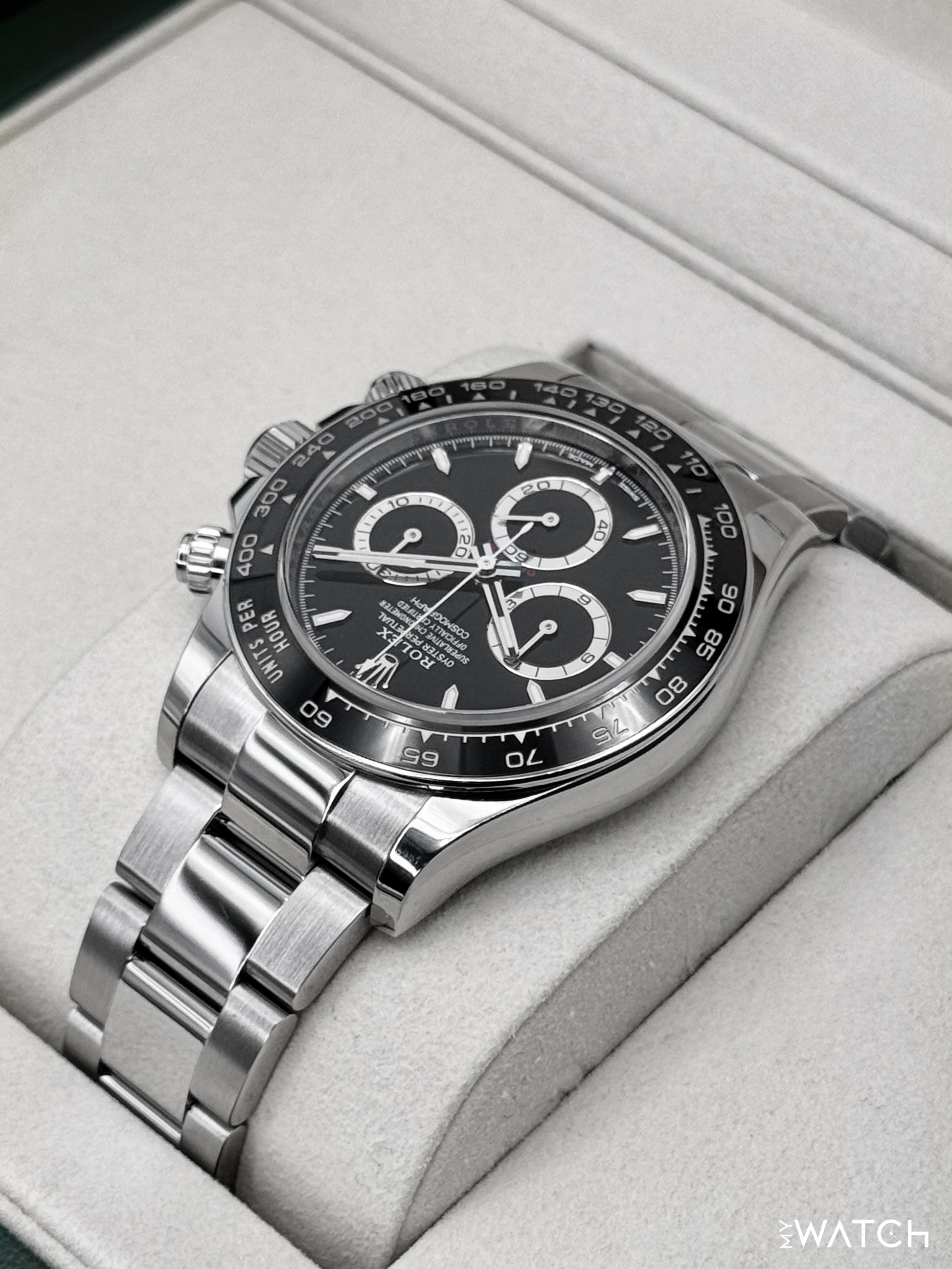 2025 Rolex Daytona 40mm 126500LN Stainless Steel Black Dial - MyWatchLLC