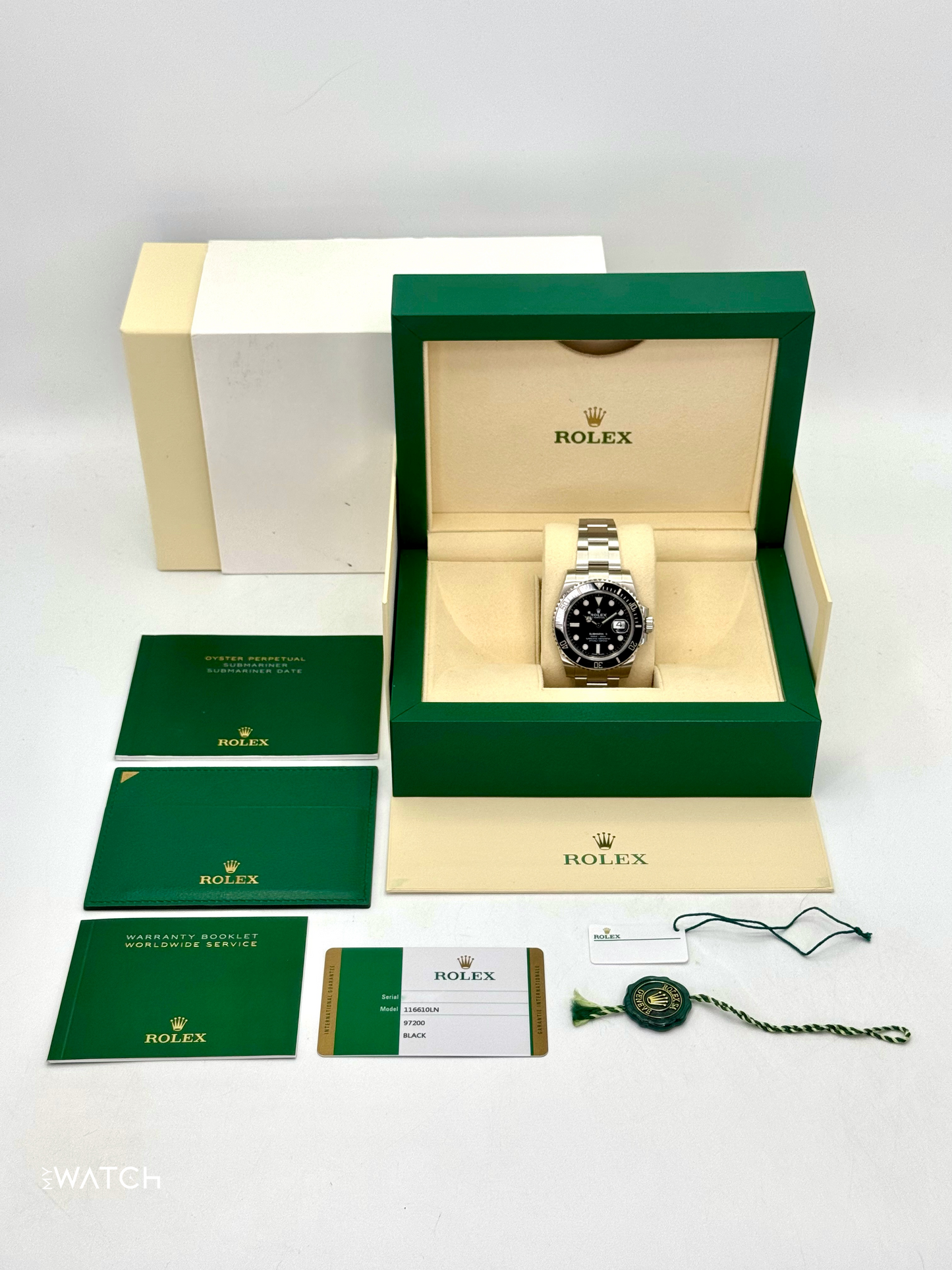 2020 Rolex Submariner 40mm 116610LN Stainless Steel Black Dial - MyWatchLLC