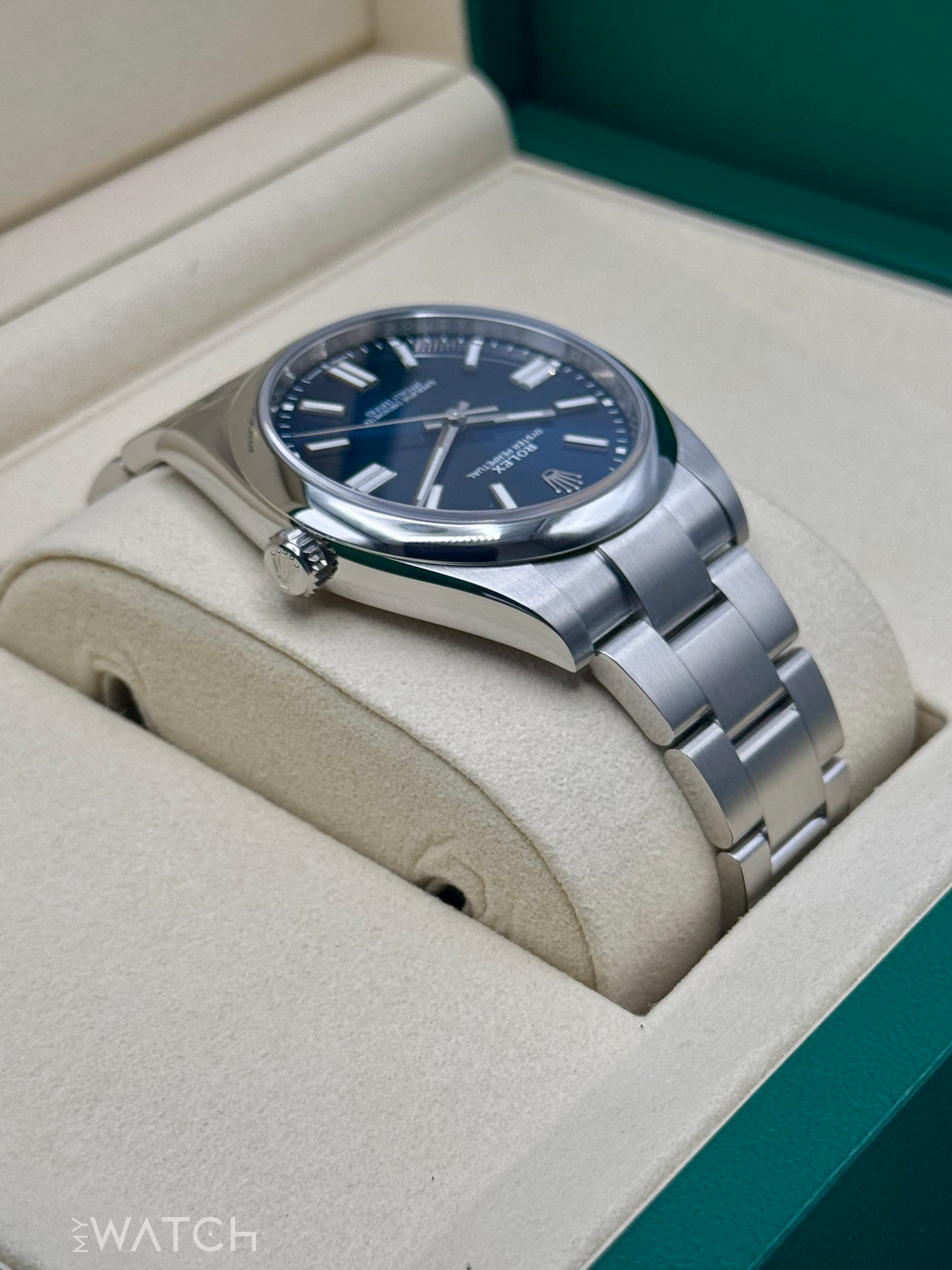 NEW 2025 Rolex Oyster Perpetual 41mm 124300 Blue Dial - MyWatchLLC