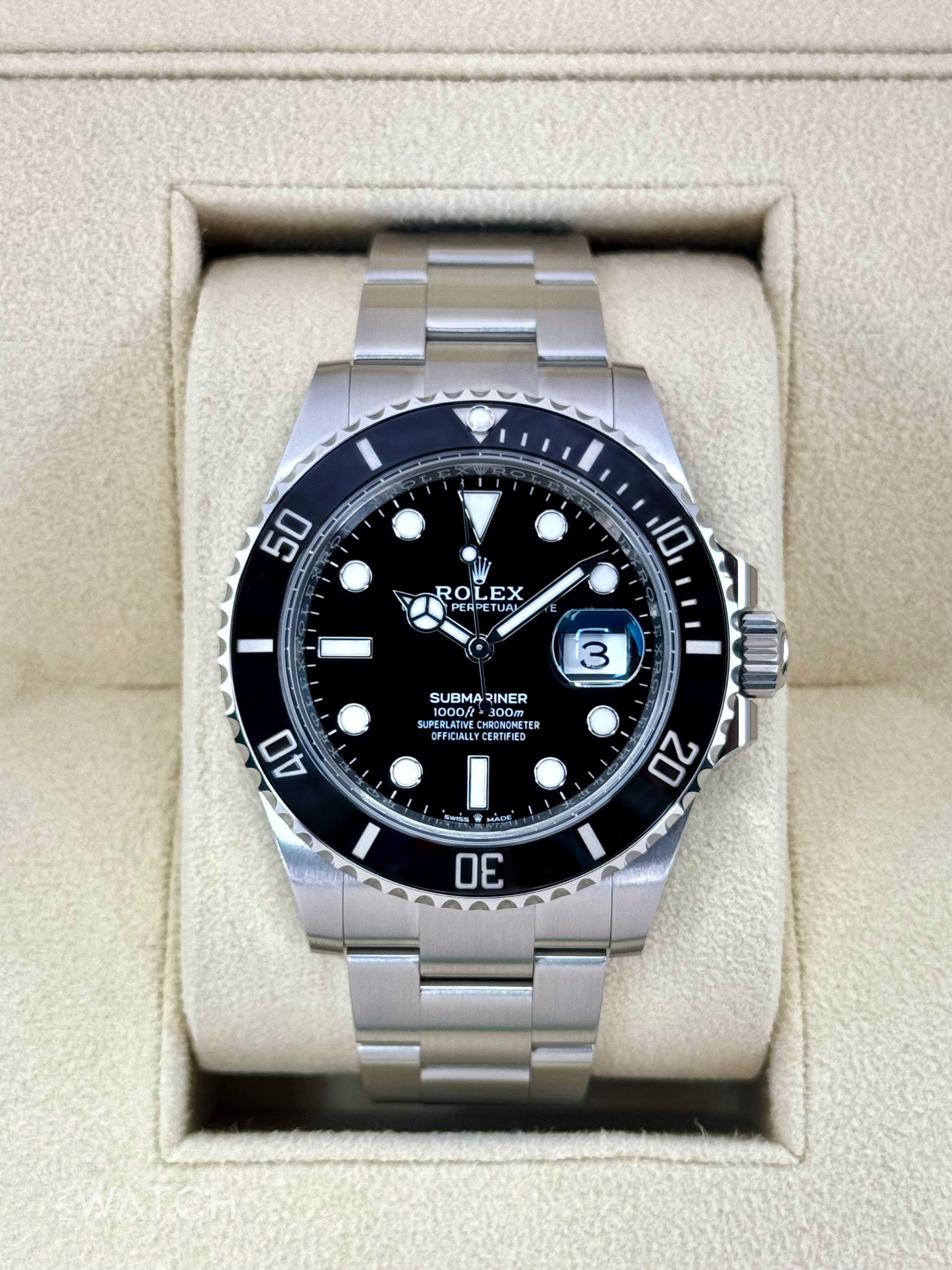 2025 Rolex Submariner 41mm 126610LN Stainless Steel Black Dial - MyWatchLLC
