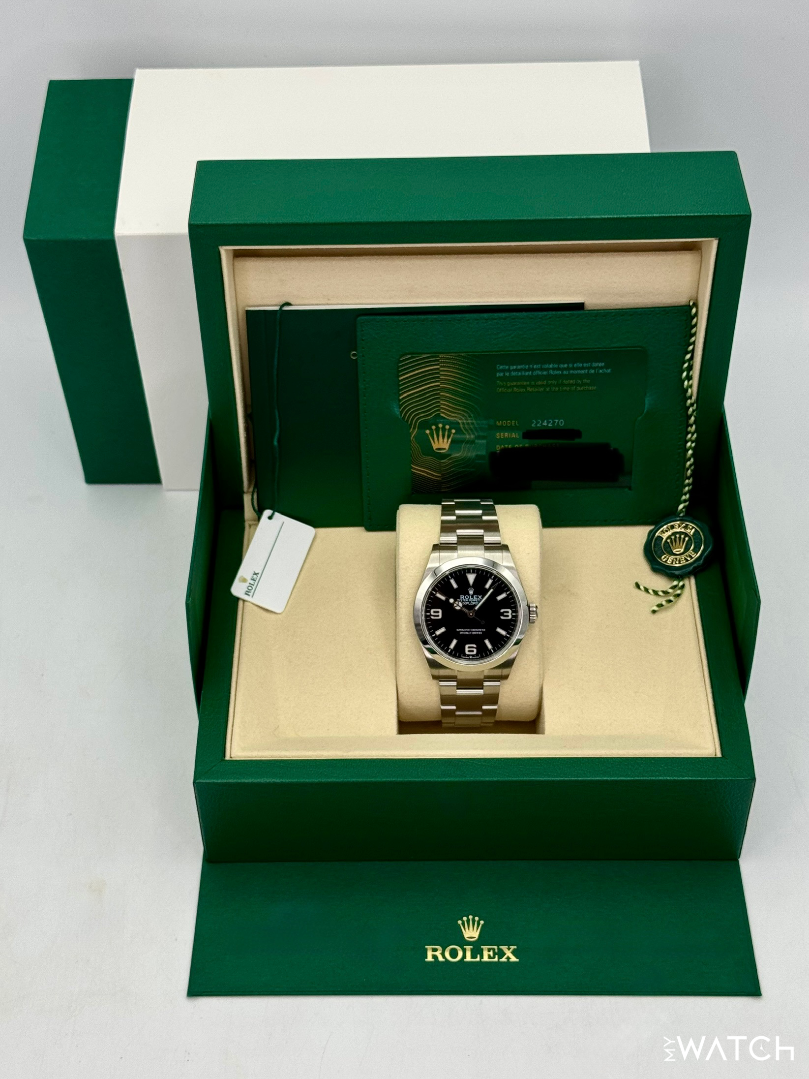 2025 Rolex Explorer 40mm 224270 Black Dial - MyWatchLLC