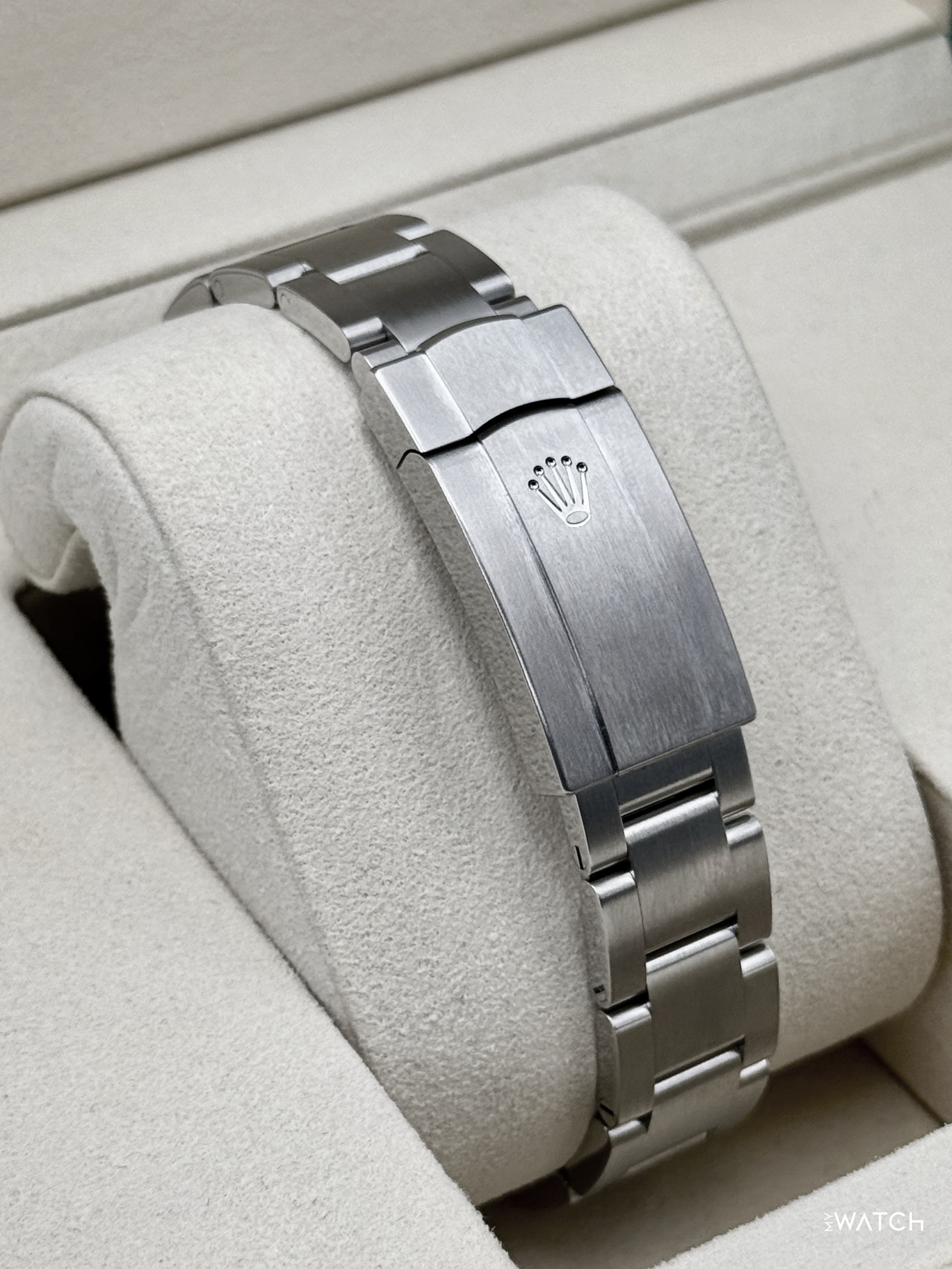 NEW 2026 Rolex Oyster Perpetual 34mm 124200 Stainless Steel Beige Dial - MyWatchLLC