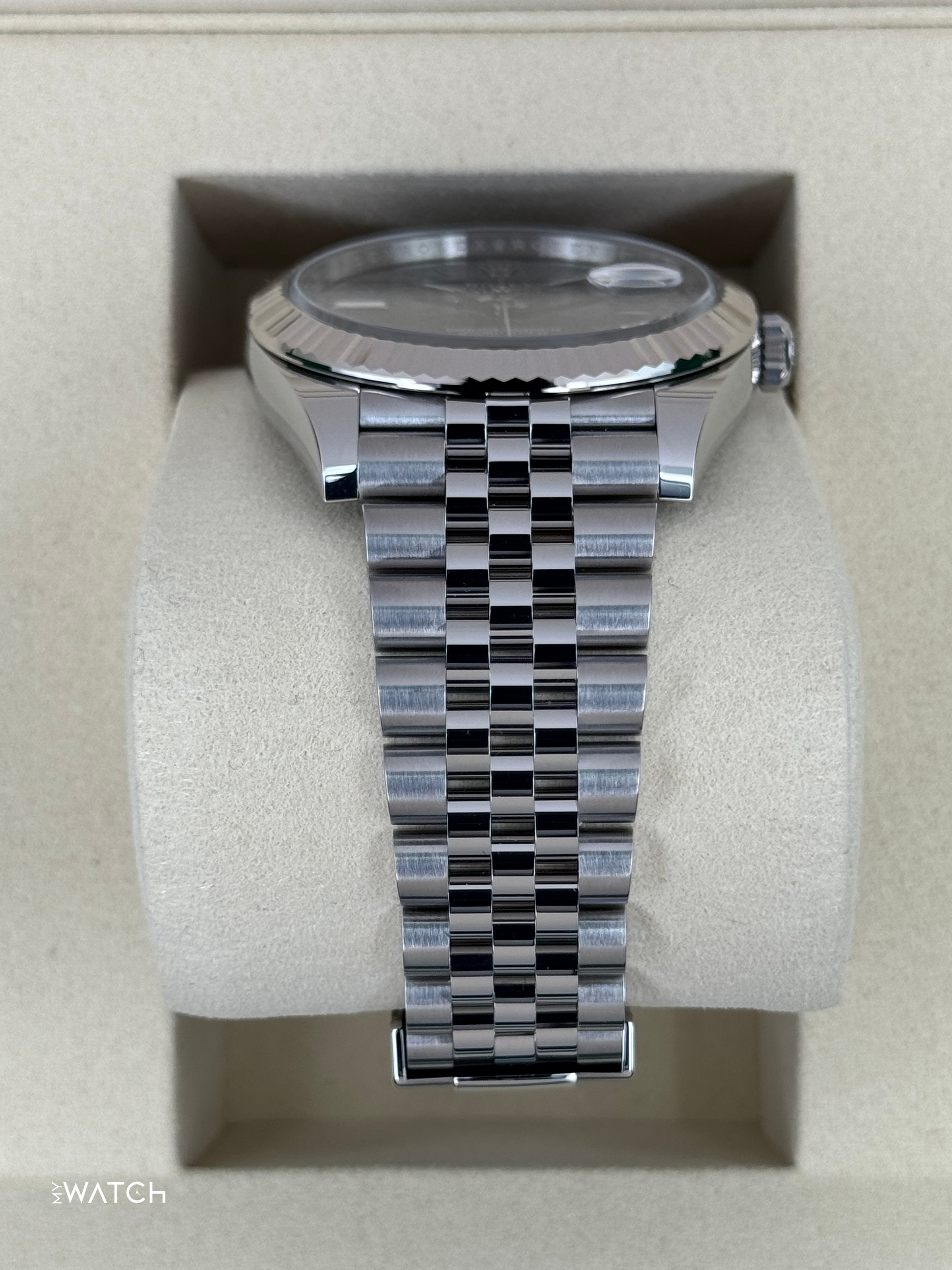 NEW 2025 Rolex Datejust 41mm 126334 Jubilee Wimbledon Dial - MyWatchLLC