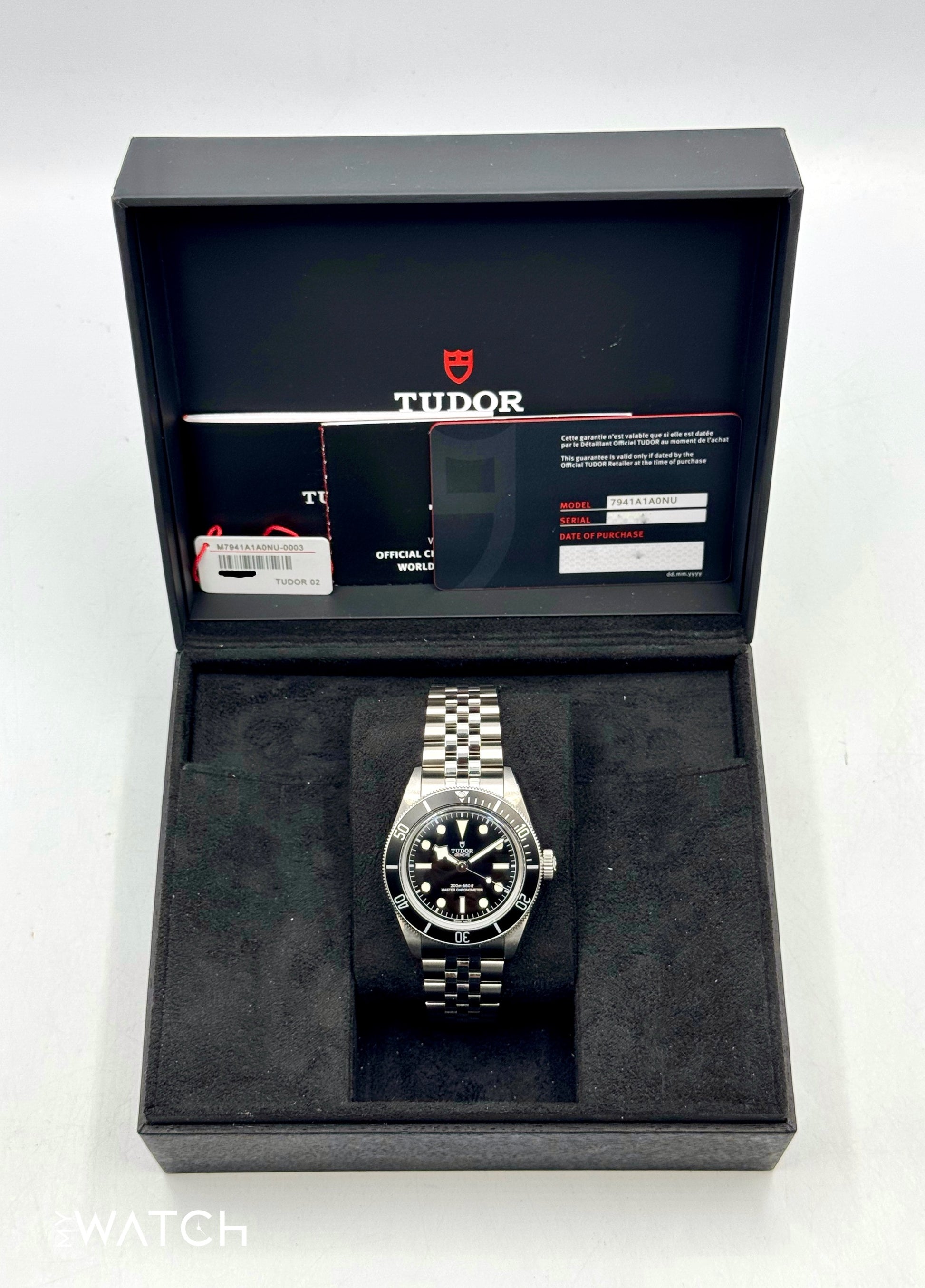 2025 Tudor Black Bay Heritage 41mm 7941A1A0NU Stainless Steel Black Dial - MyWatchLLC