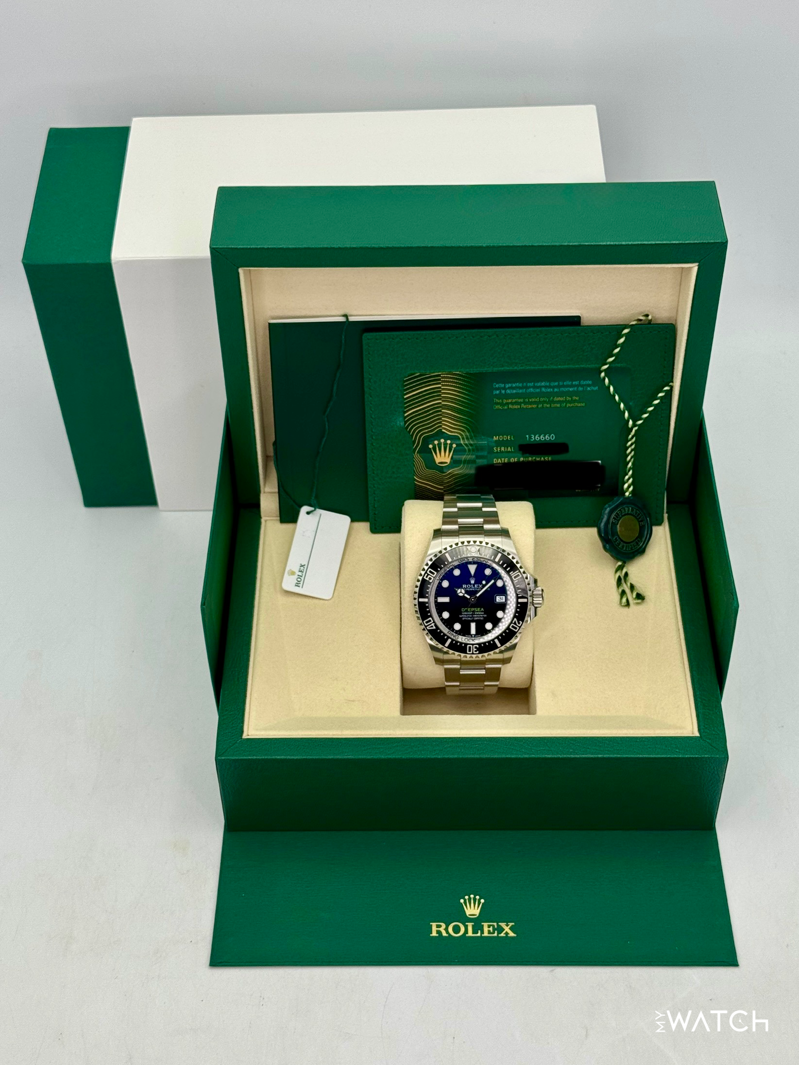 NEW 2026 Rolex Deepsea "James Cameron" 44mm 136660 Blue Dial - MyWatchLLC