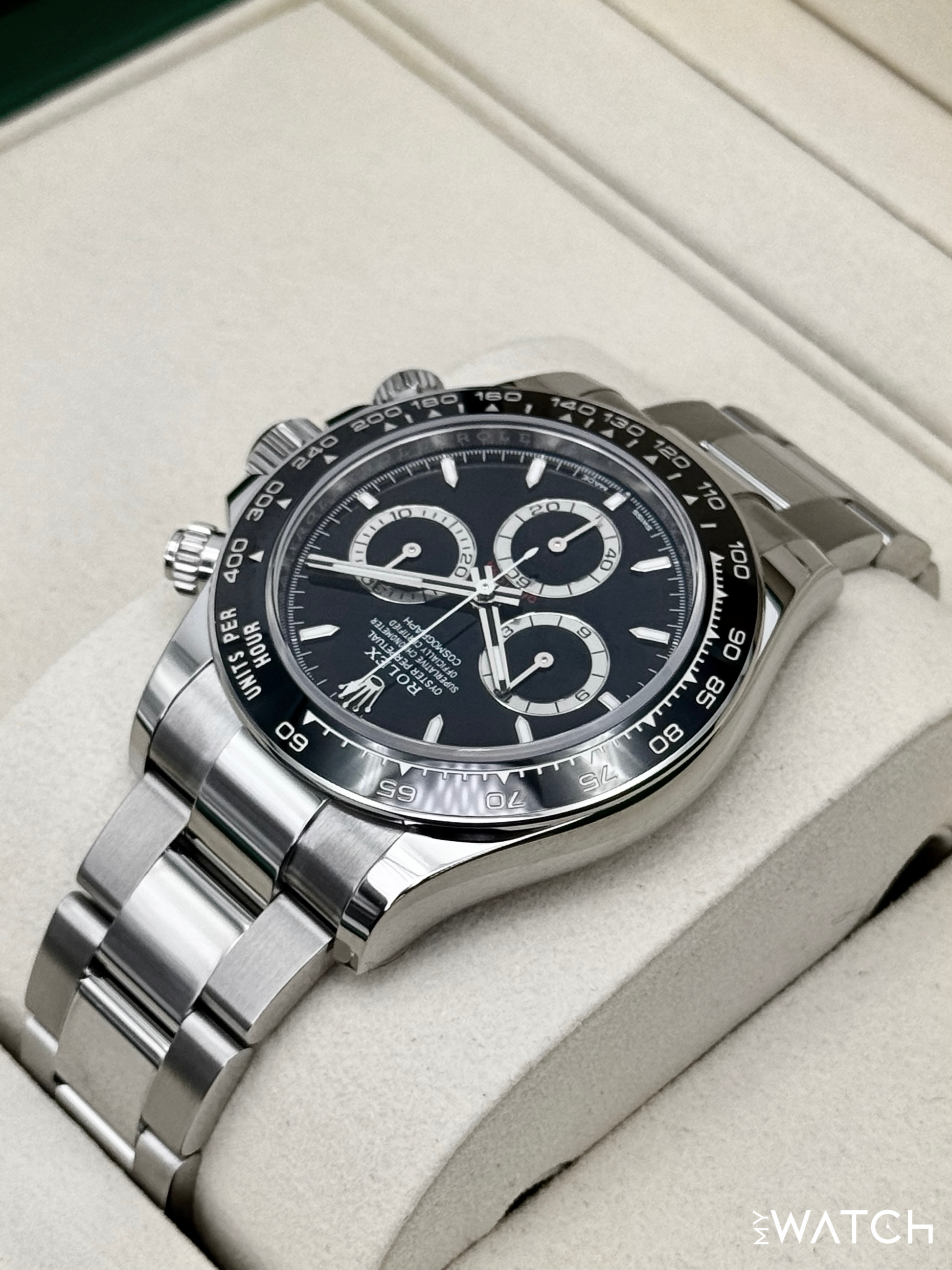NEW 2026 Rolex Daytona 40mm 126500LN Stainless Steel Black Dial - MyWatchLLC
