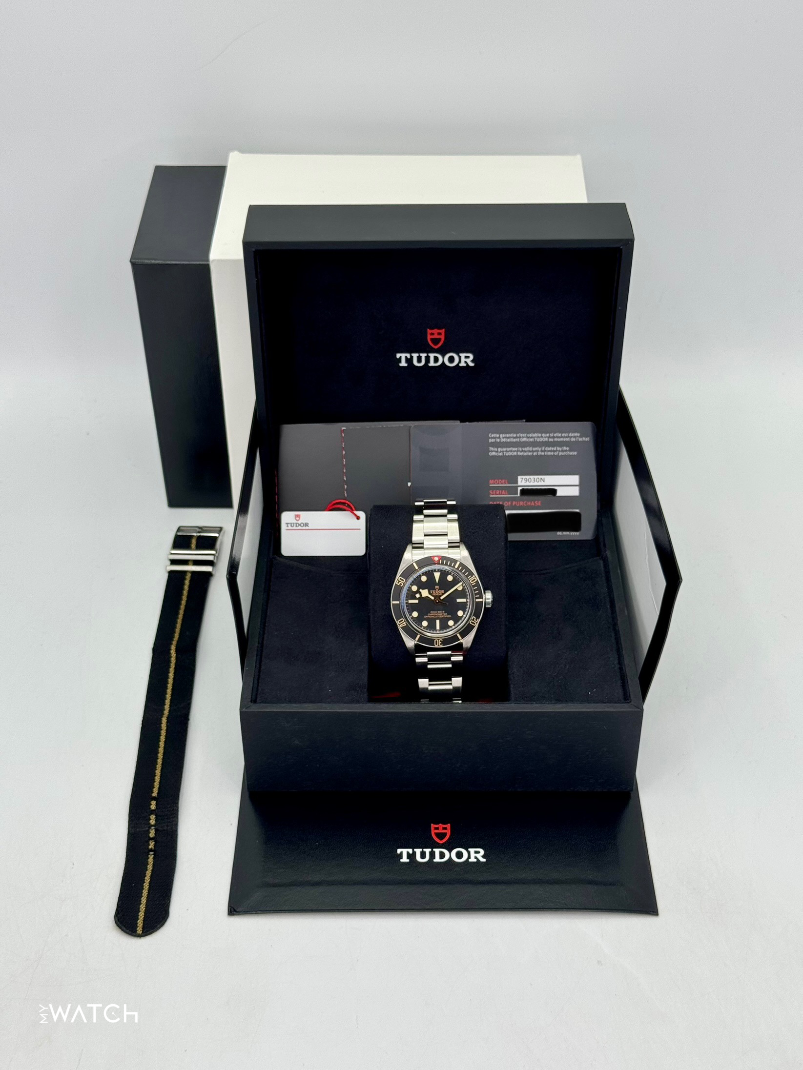 2021 Tudor Black Bay Fifty-Eight 39mm 79030N Stainless Steel Black Dial - MyWatchLLC