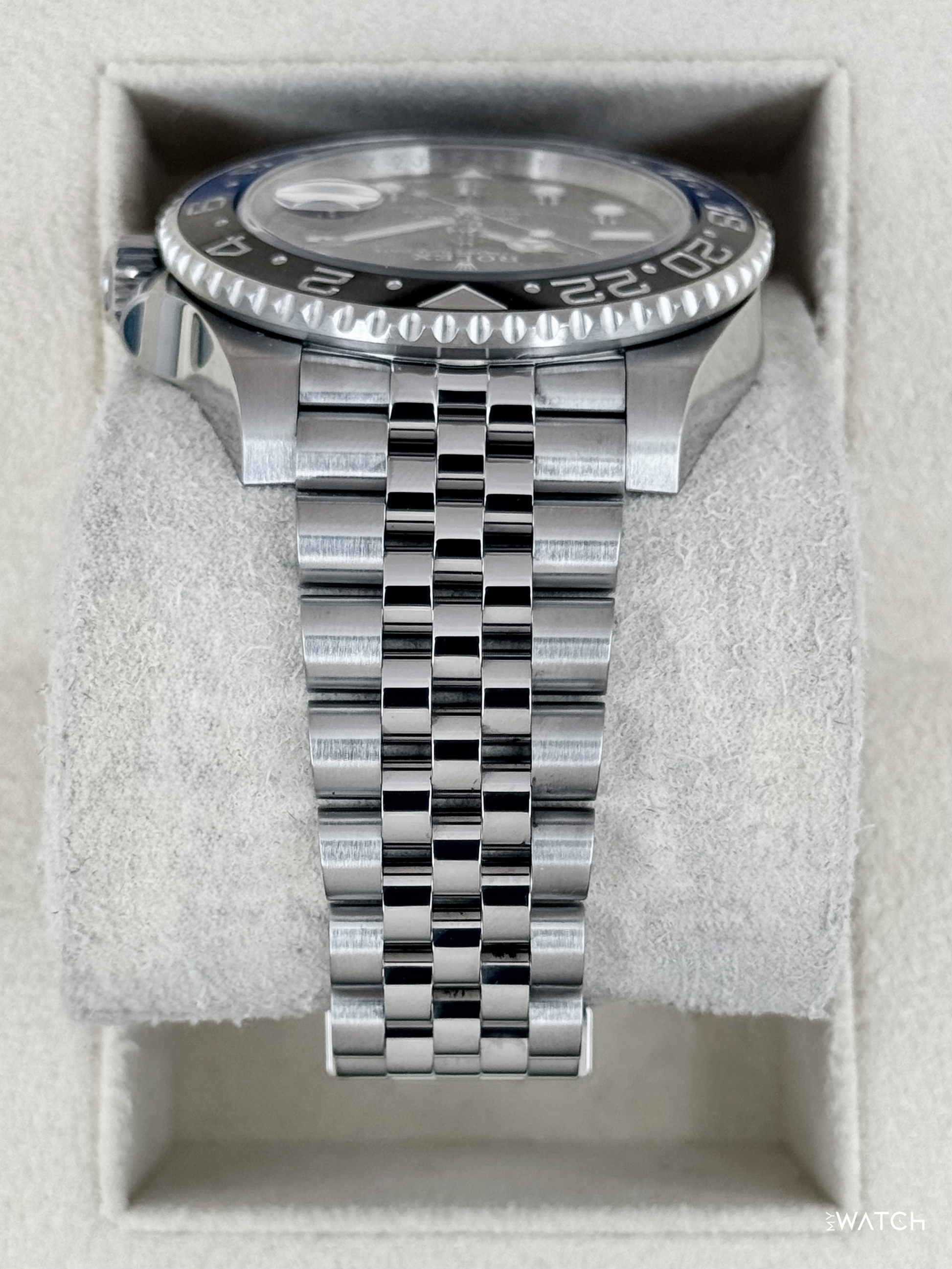 2024 Rolex GMT-Master II "Batgirl" 40mm 126710BLNR Jubilee - MyWatchLLC