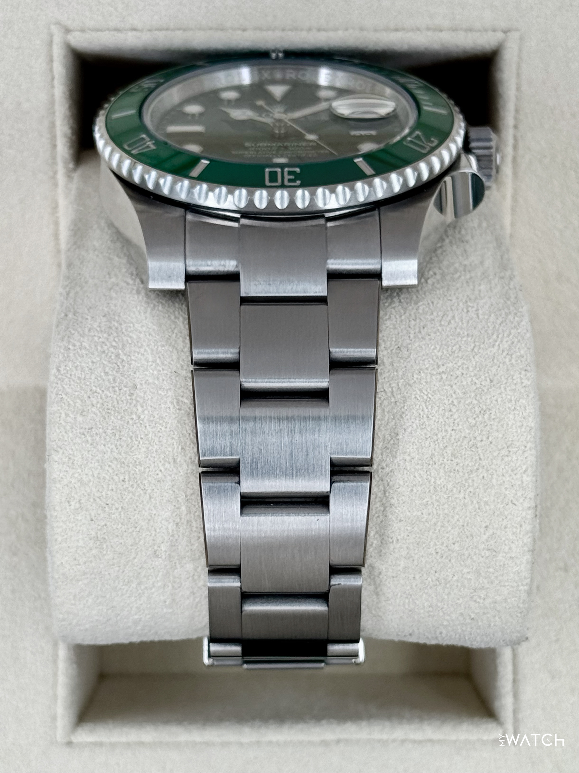 2018 Rolex Submariner “Hulk” 40mm 116610LV Green Dial - MyWatchLLC