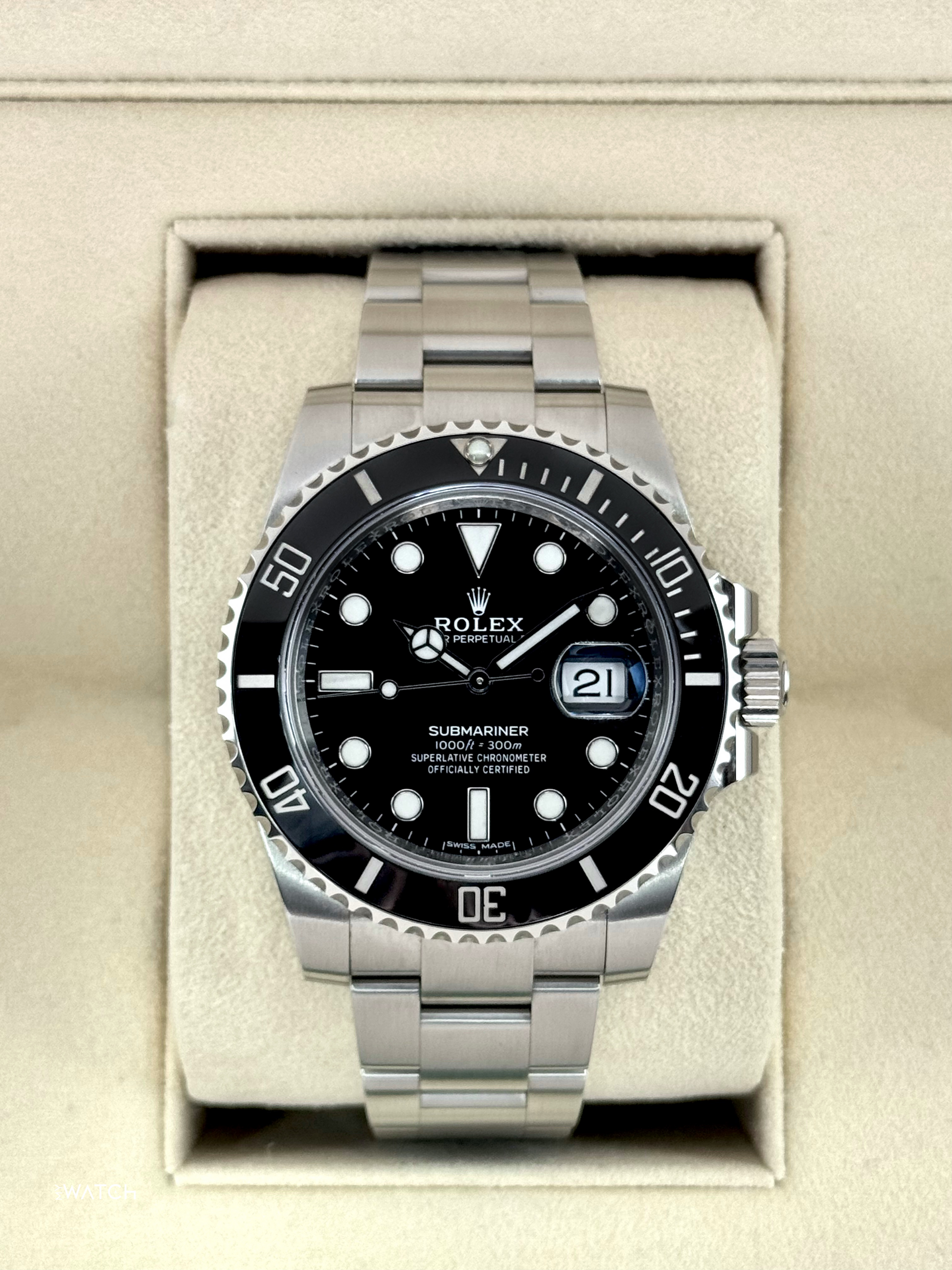 NEW OLD STOCK 2020 Rolex Submariner 40mm 116610LN Stainless Steel Black Dial - MyWatchLLC