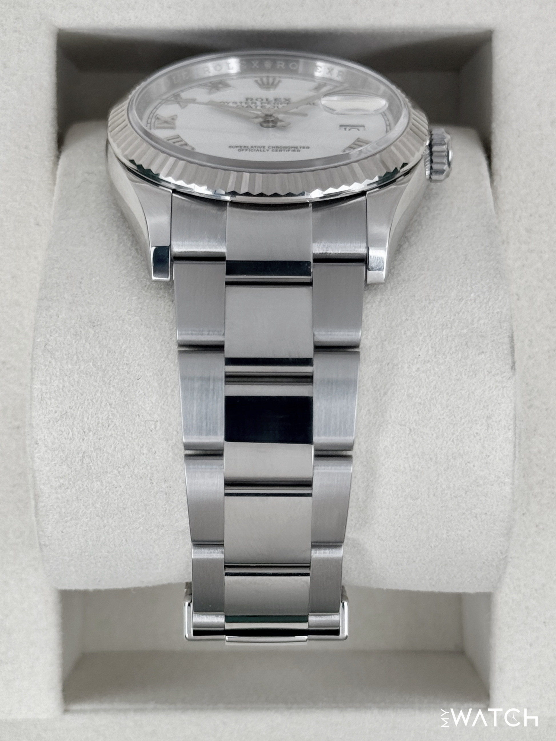 NEW 2026 Rolex Datejust 36mm 126234 Stainless Steel Oyster White Dial - MyWatchLLC