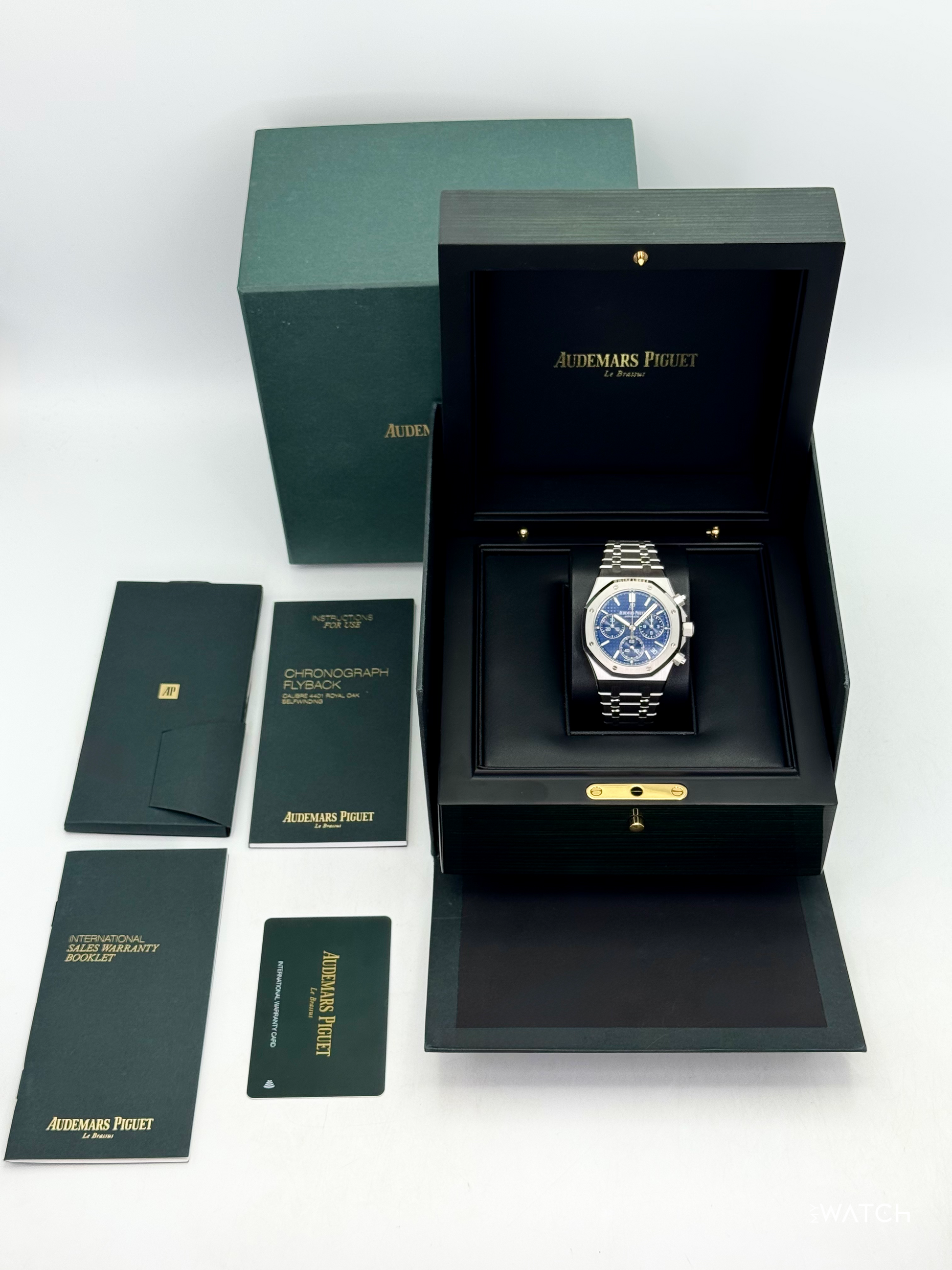 NEW 2021 Audemars Piguet Royal Oak 41mm 26239BC Blue Dial - MyWatchLLC
