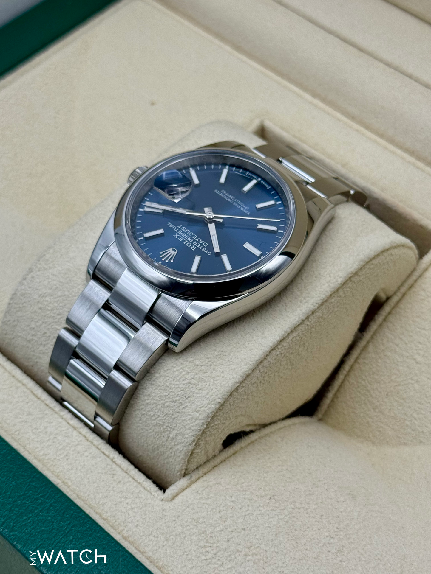 2024 Rolex Datejust 36mm 126200 Oyster Blue Dial