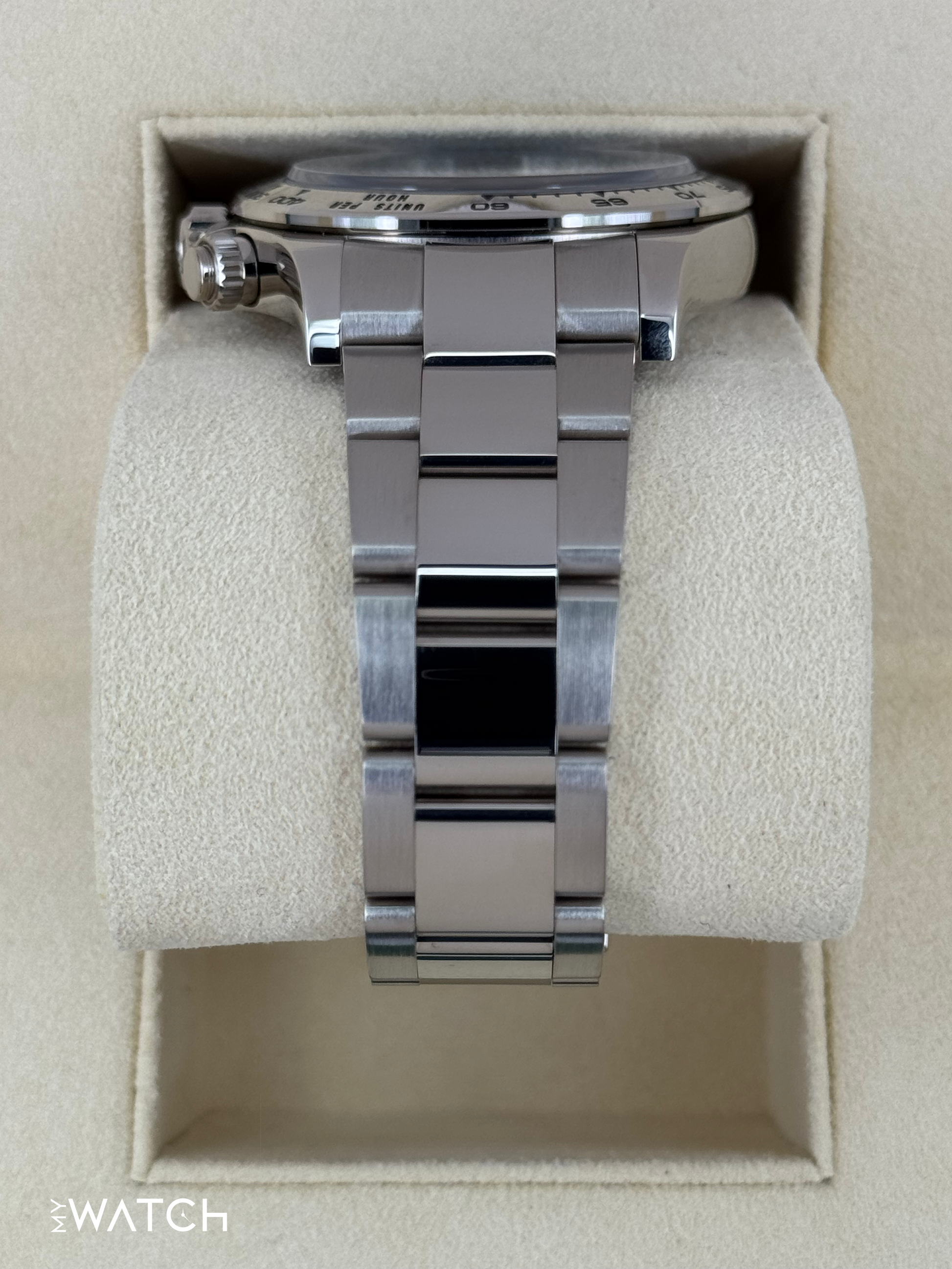 2019 Rolex Daytona 40mm 116509 White Gold Blue Dial - MyWatchLLC