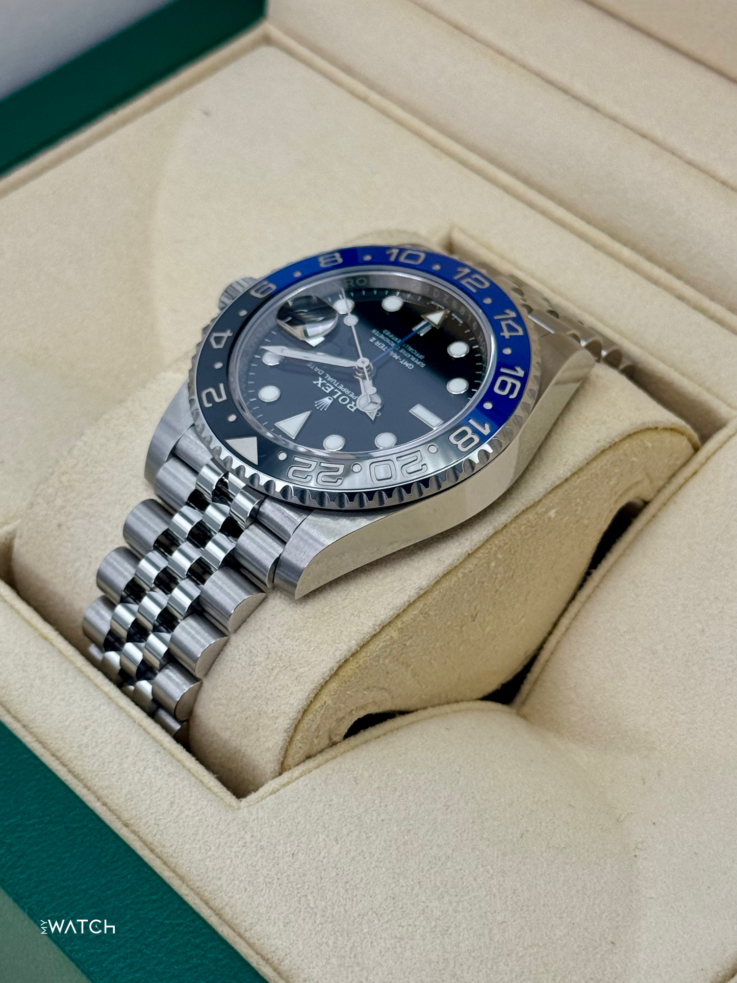 2019 Rolex GMT-Master II "Batgirl" 40mm 126710BLNR Jubilee