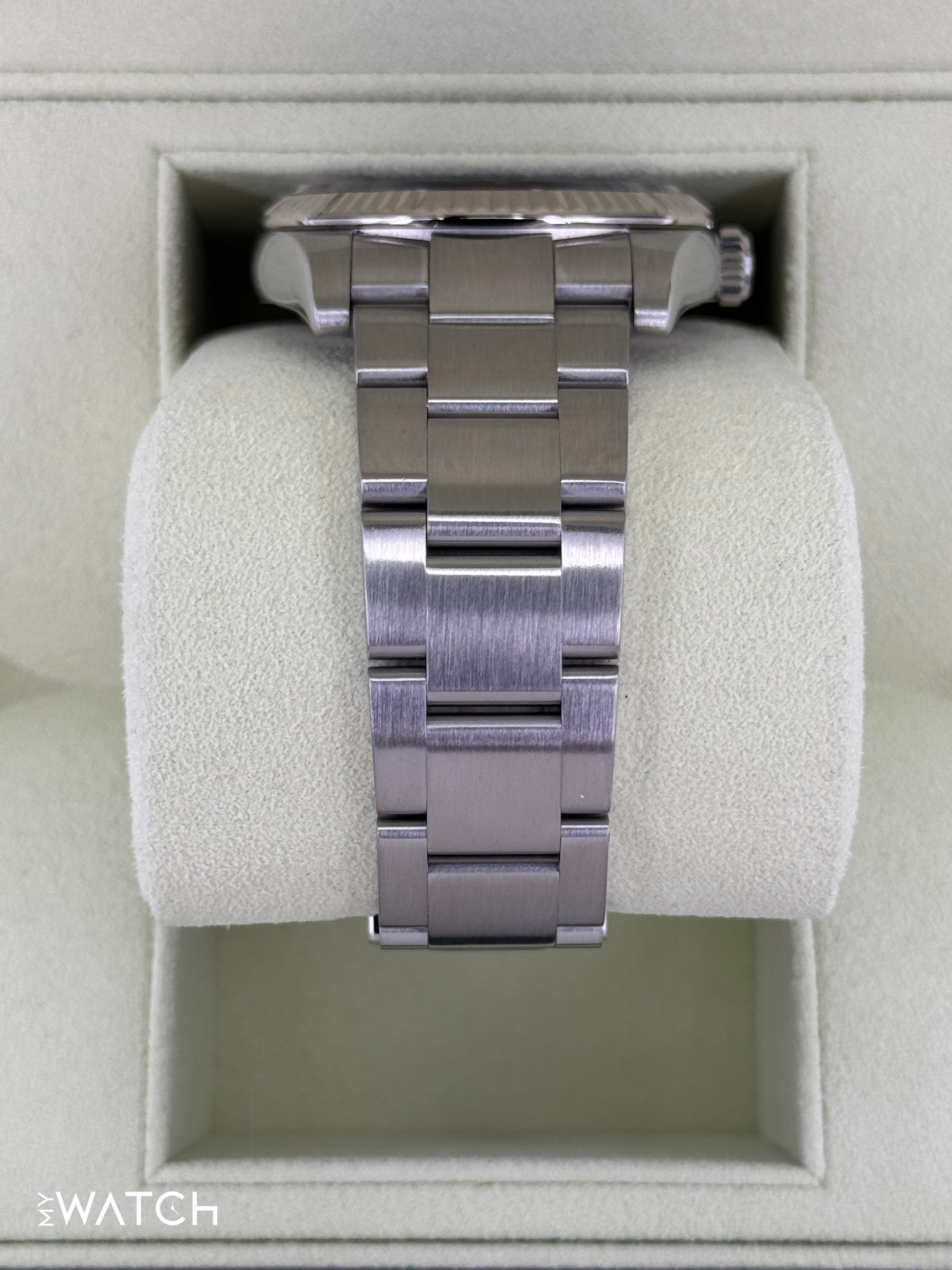 2008 Rolex Oyster Perpetual 36mm 116034 Blue Dial - MyWatchLLC