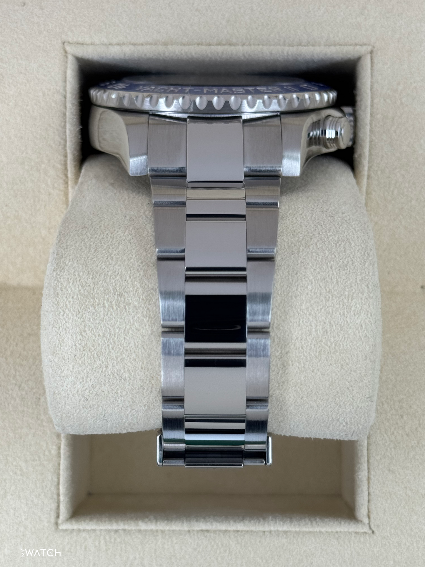 2016 Rolex Yacht-Master II 44mm 116680 Stainless Steel White Dial - MyWatchLLC