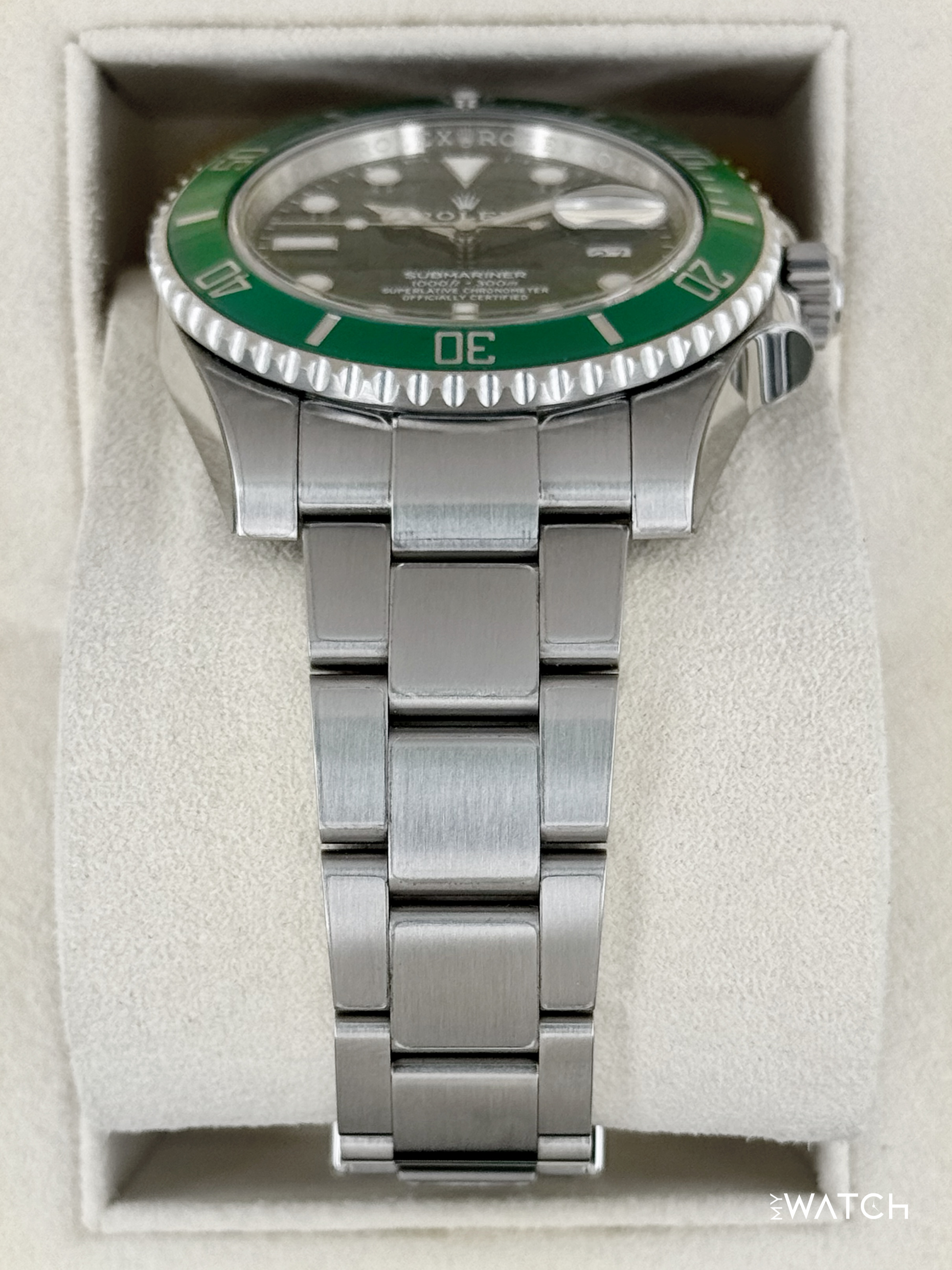2018 Rolex Submariner “Hulk” 40mm 116610LV Green Dial - MyWatchLLC