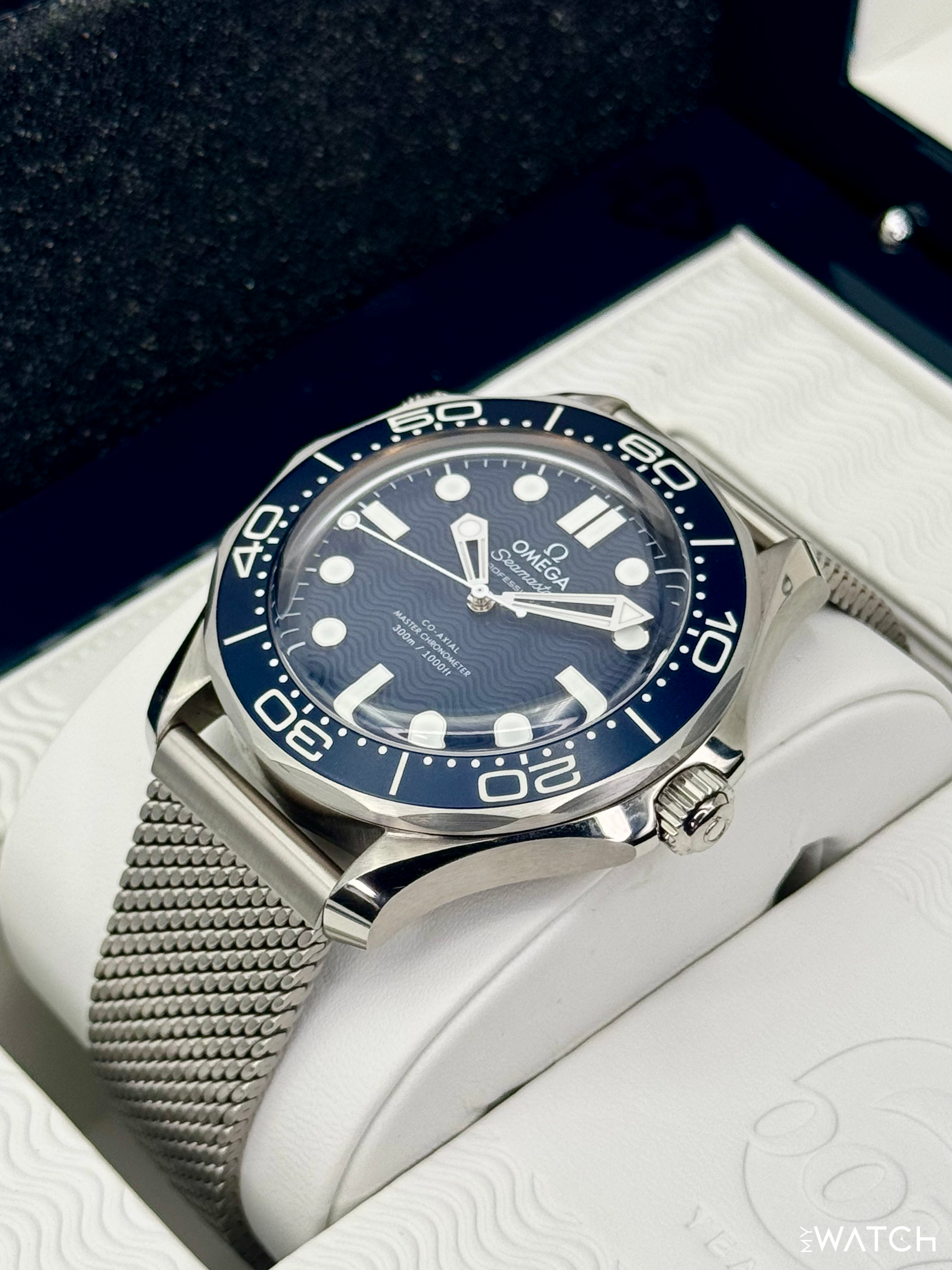 2024 Omega Seamaster Diver 300M 42mm 210.30.42.20.03.002 Blue Dial - MyWatchLLC
