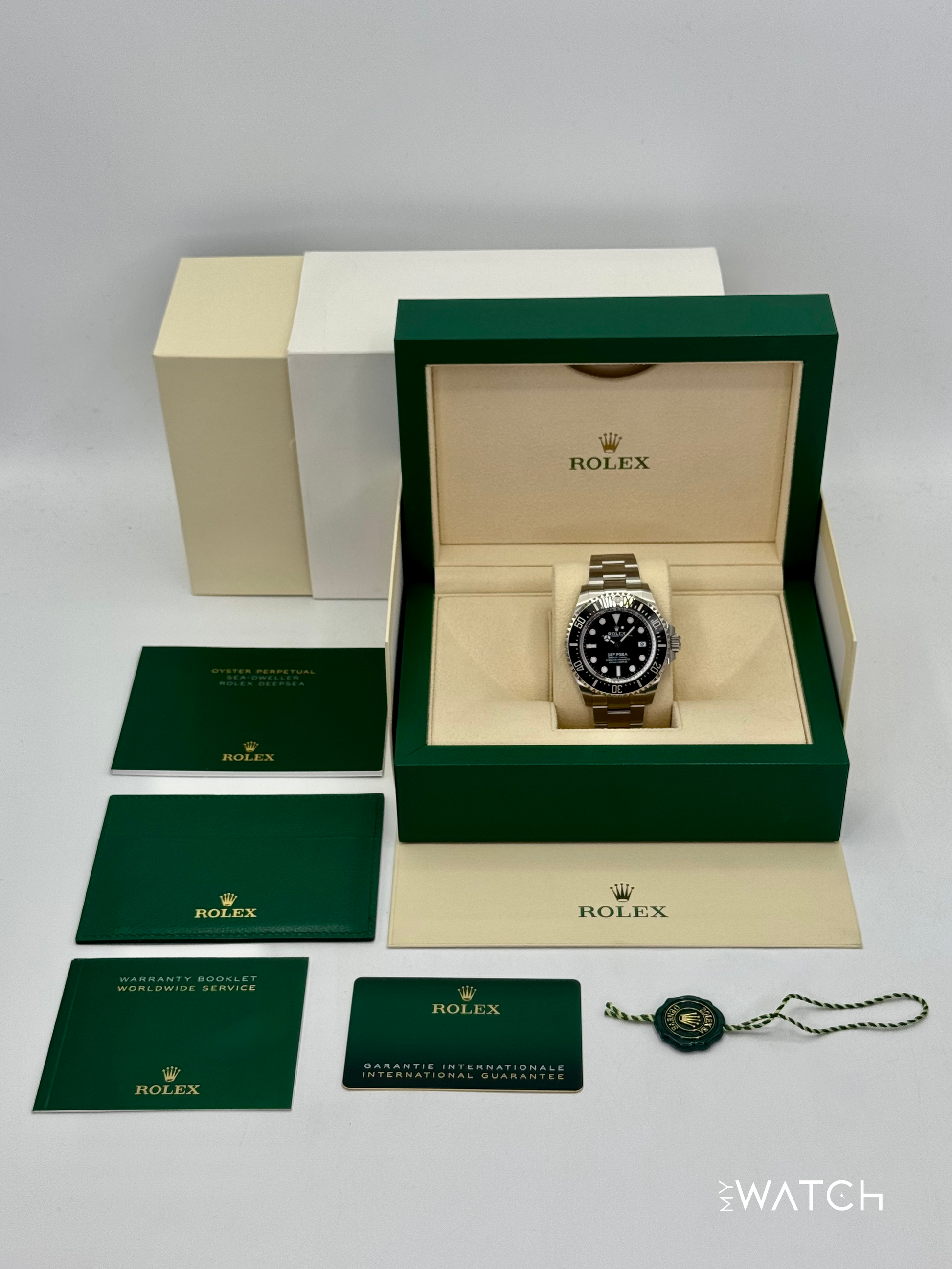 2024 Rolex Deepsea 44mm 136660 Stainless Steel Black Dial - MyWatchLLC