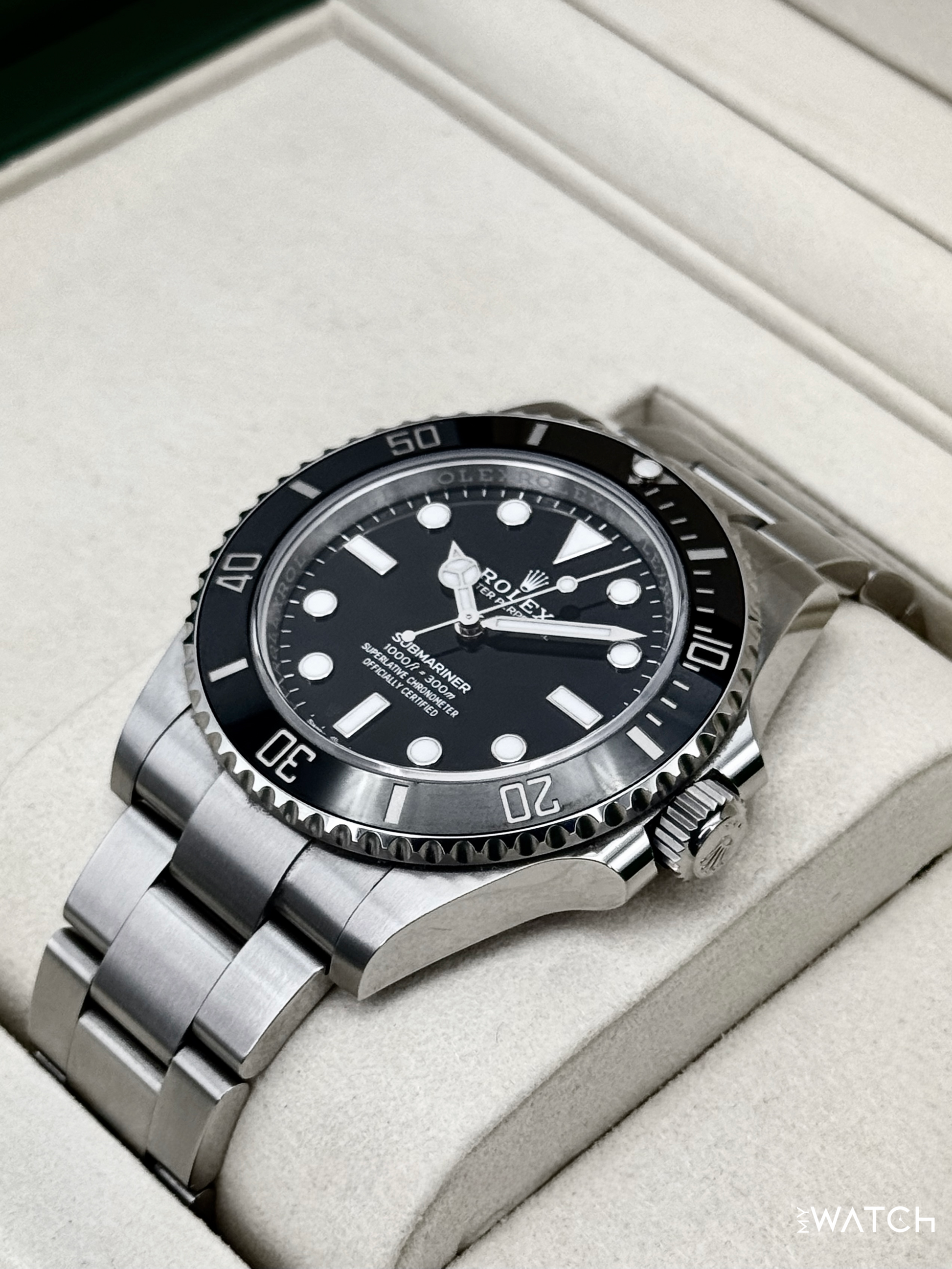 2025 Rolex Submariner 41mm 124060 Stainless Steel Black Dial - MyWatchLLC