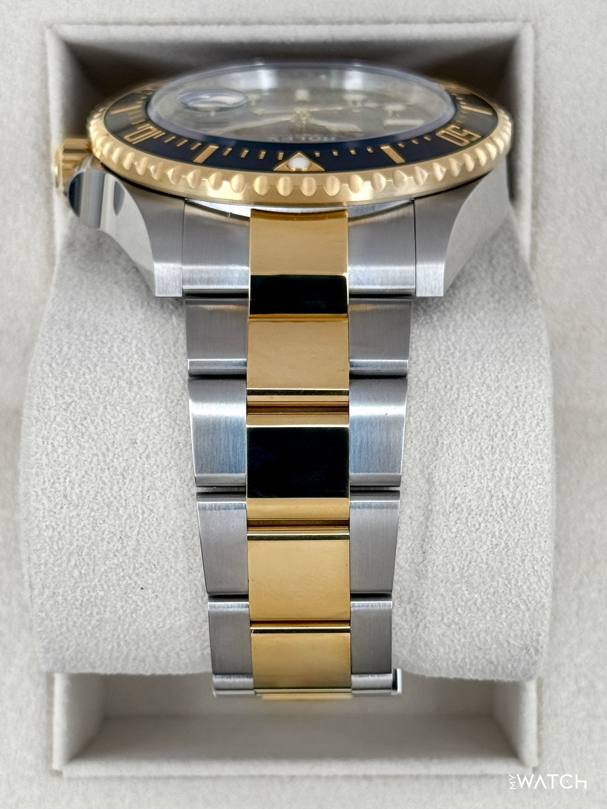 NEW 2022 Rolex Sea-Dweller 43mm 126603 Two-Tone Black Dial - MyWatchLLC