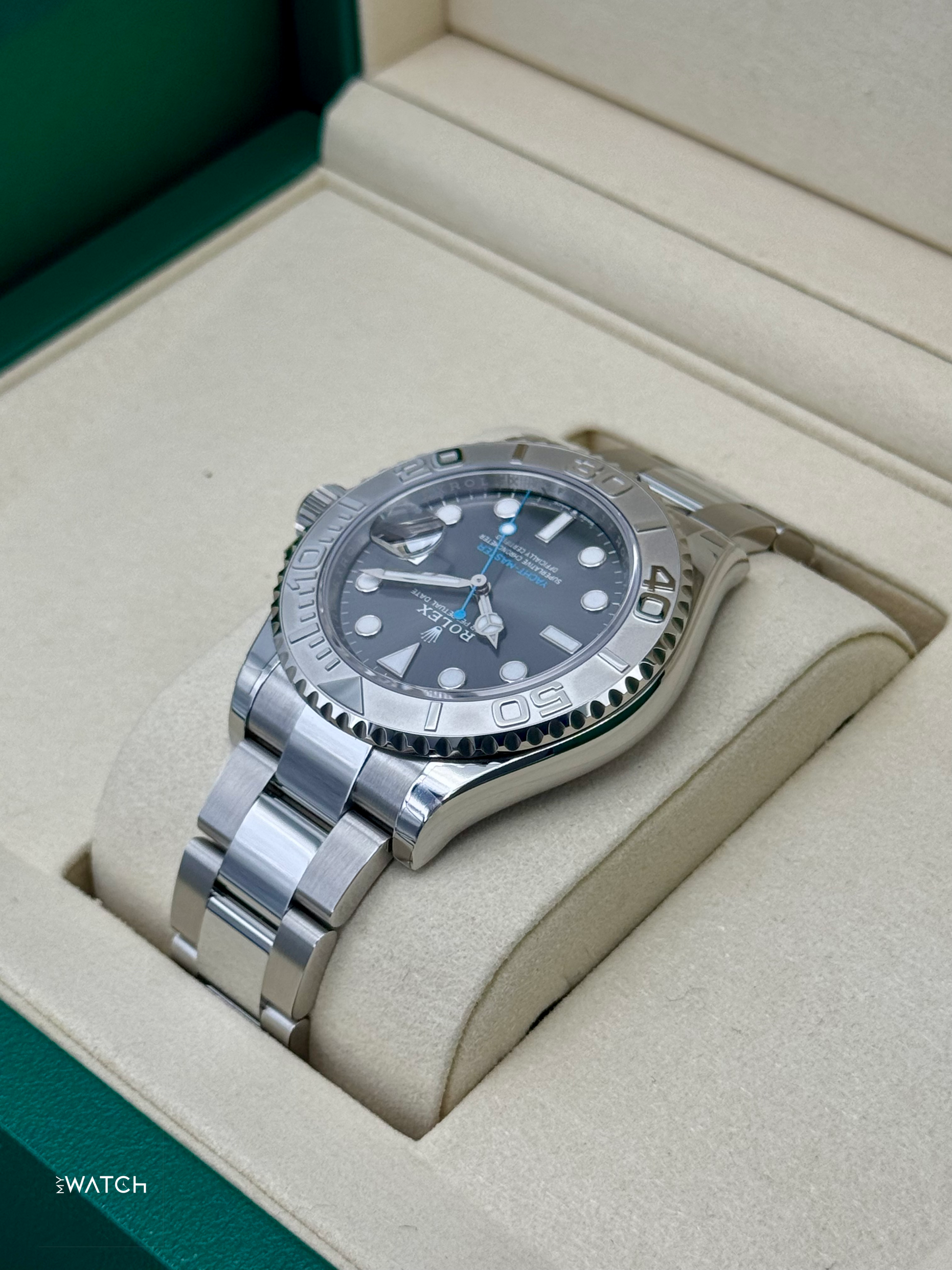 NEW 2025 Rolex Yacht-Master 40mm 126622 Stainless Steel Rhodium Dial (STICKERED) - MyWatchLLC